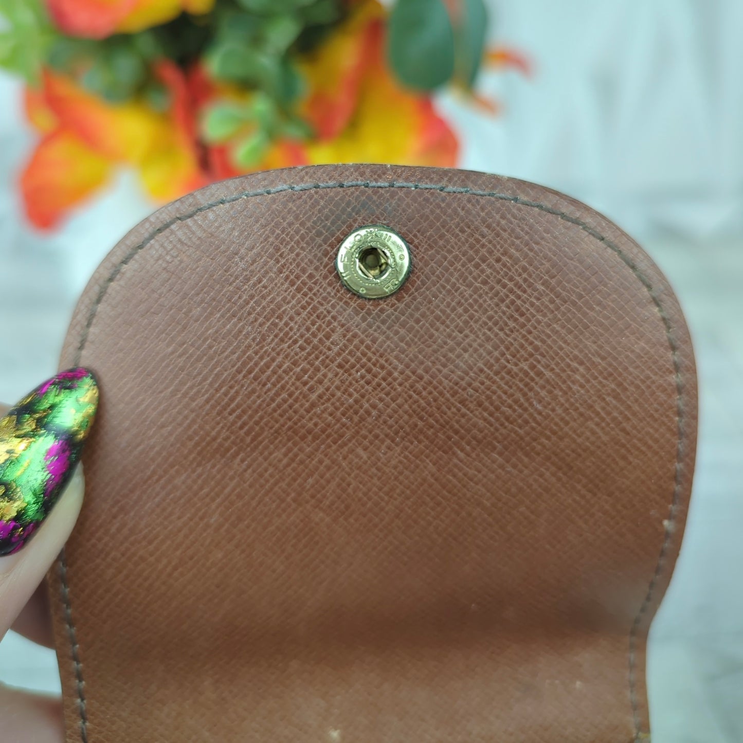Louis Vuitton Porte-Monnaie Gousset Change Purse