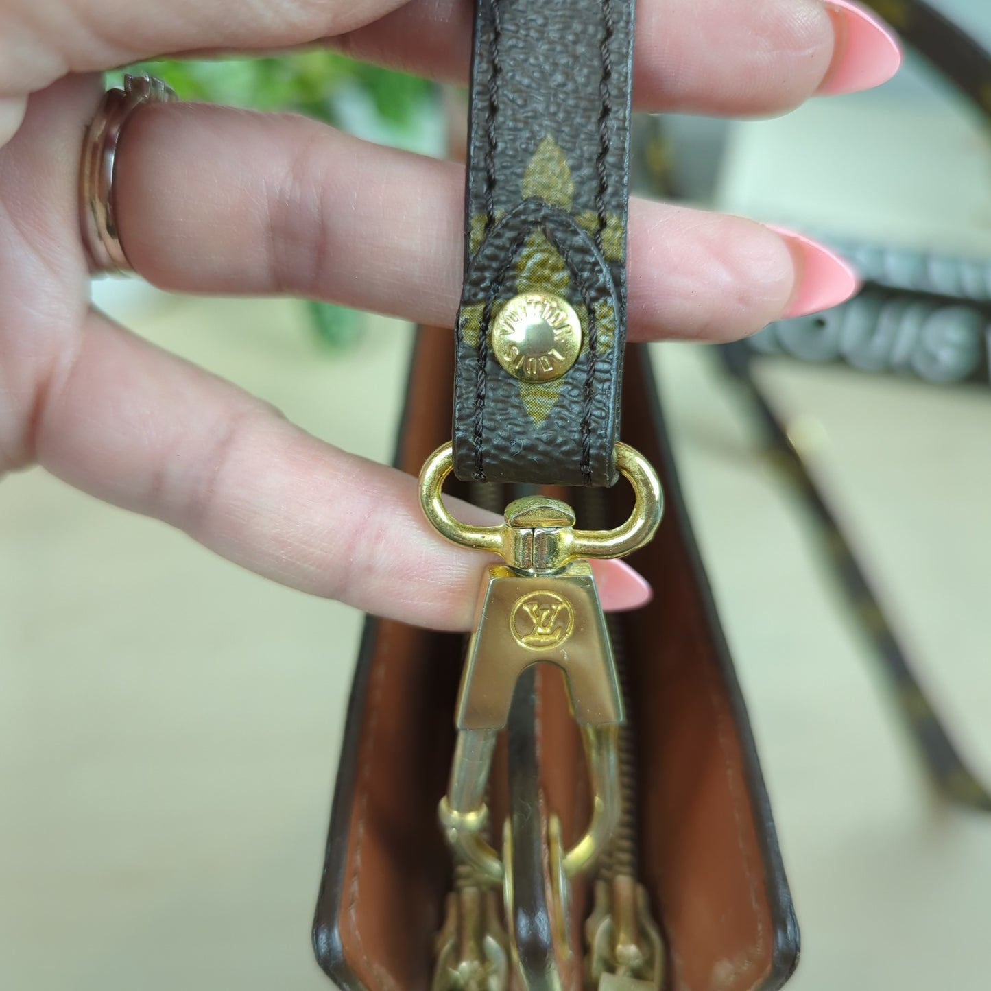 Louis Vuitton Vintage Sac Enghien Shoulder Bag