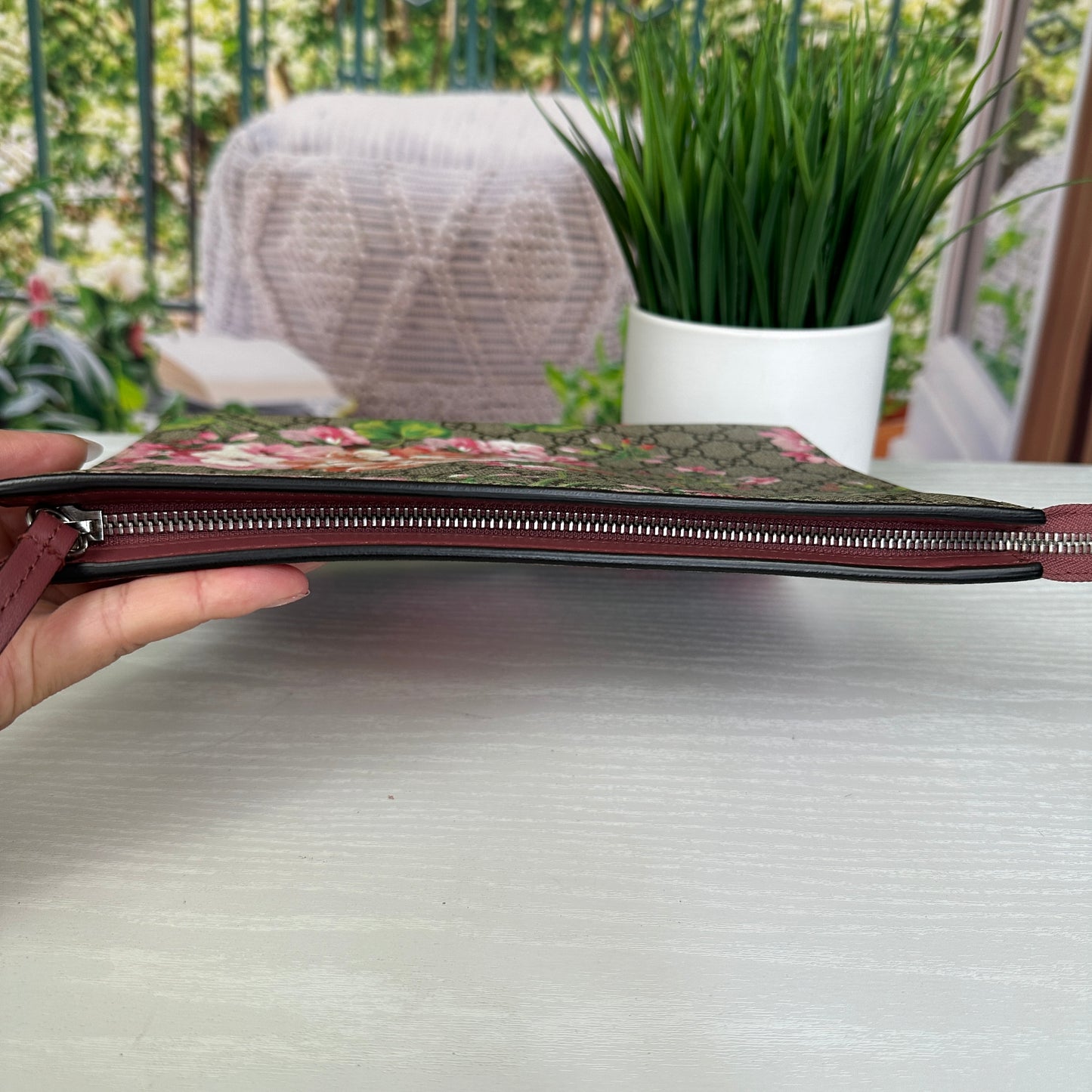 Gucci Blooms Large Cosmetic Case Antique Rose