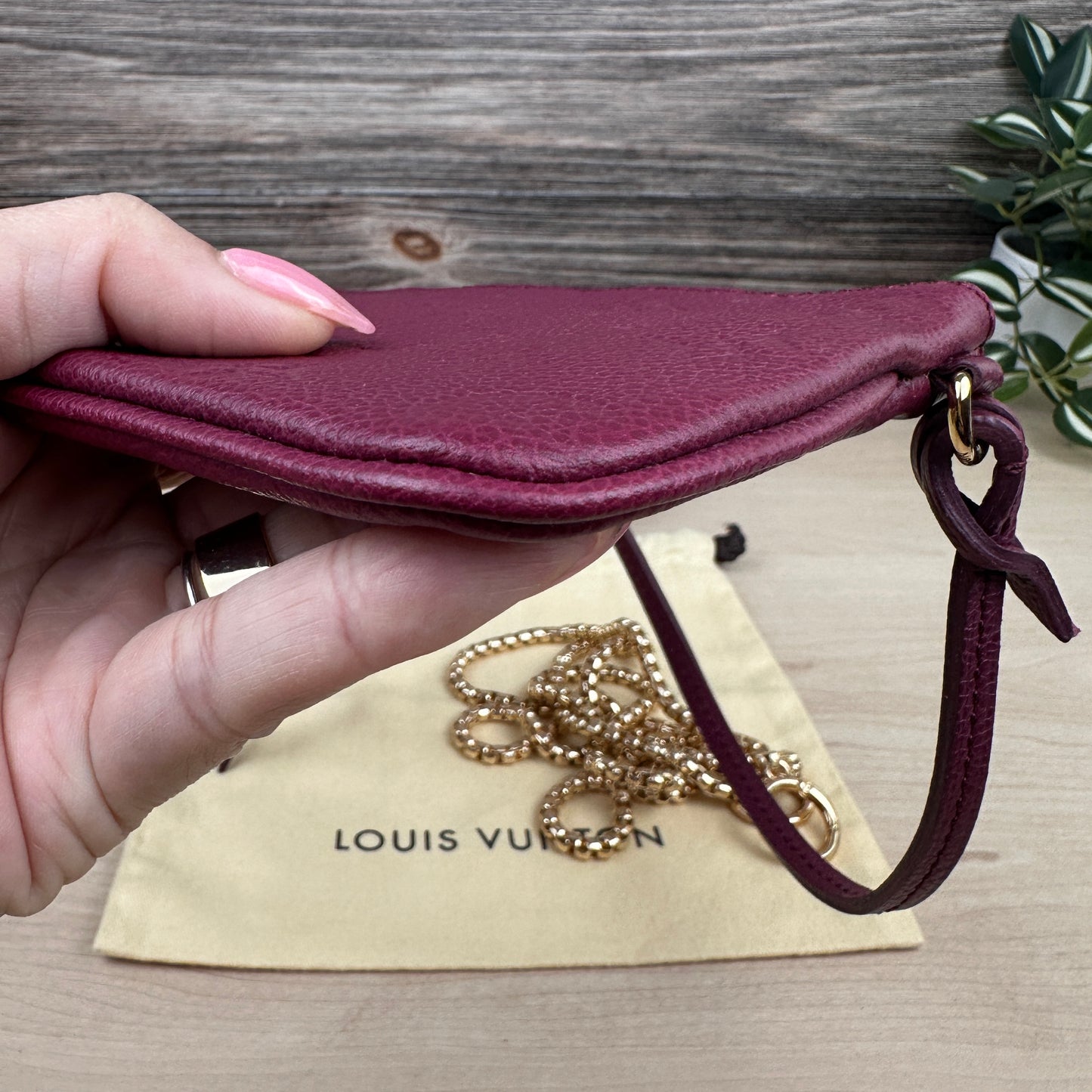 Louis Vuitton Citadine PM Pochette in Aurore