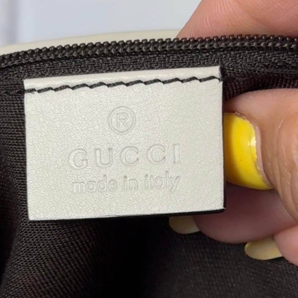Gucci Classic GG Flat Medium Messenger Bag OffWhite