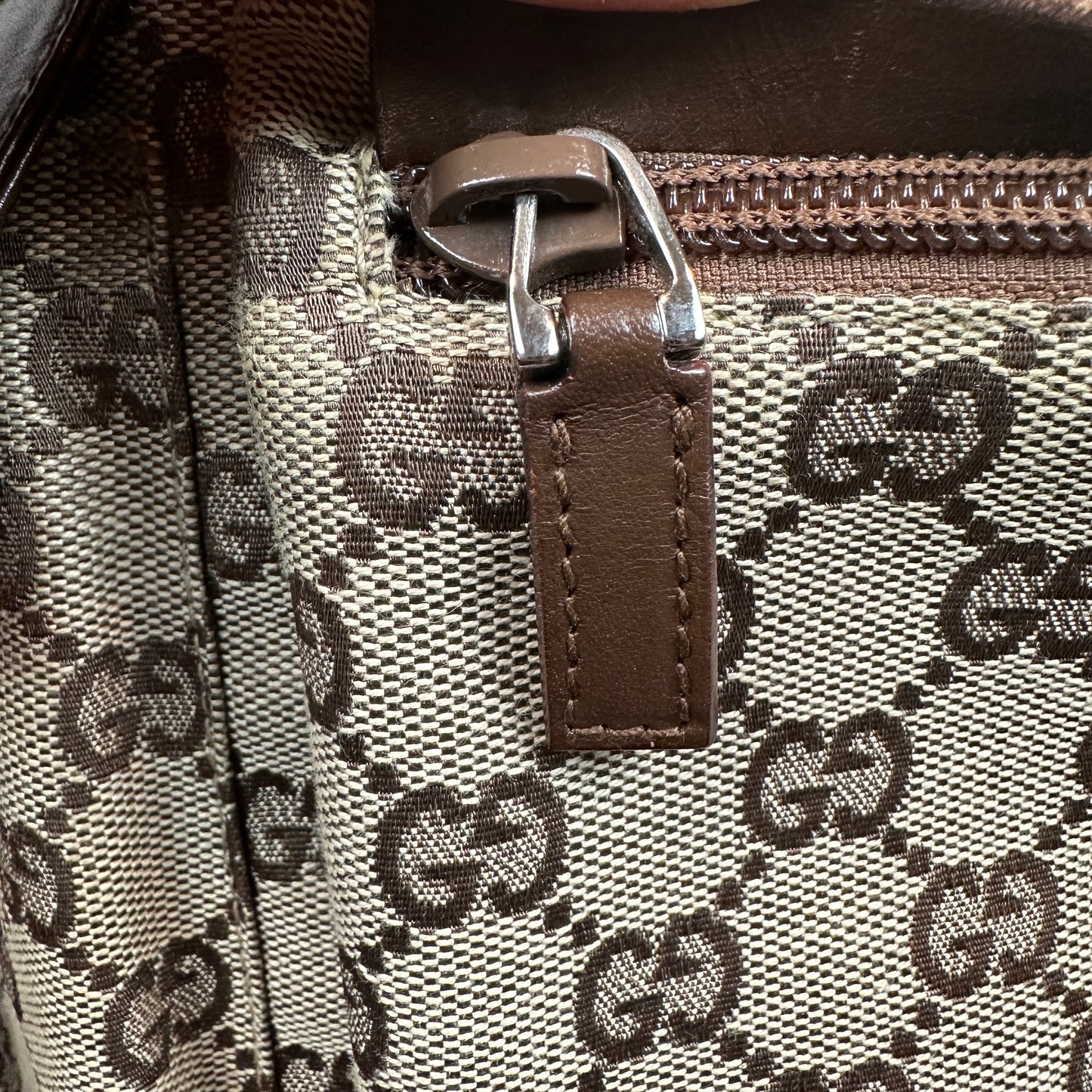 Gucci GG Canvas Belt Bag Brown