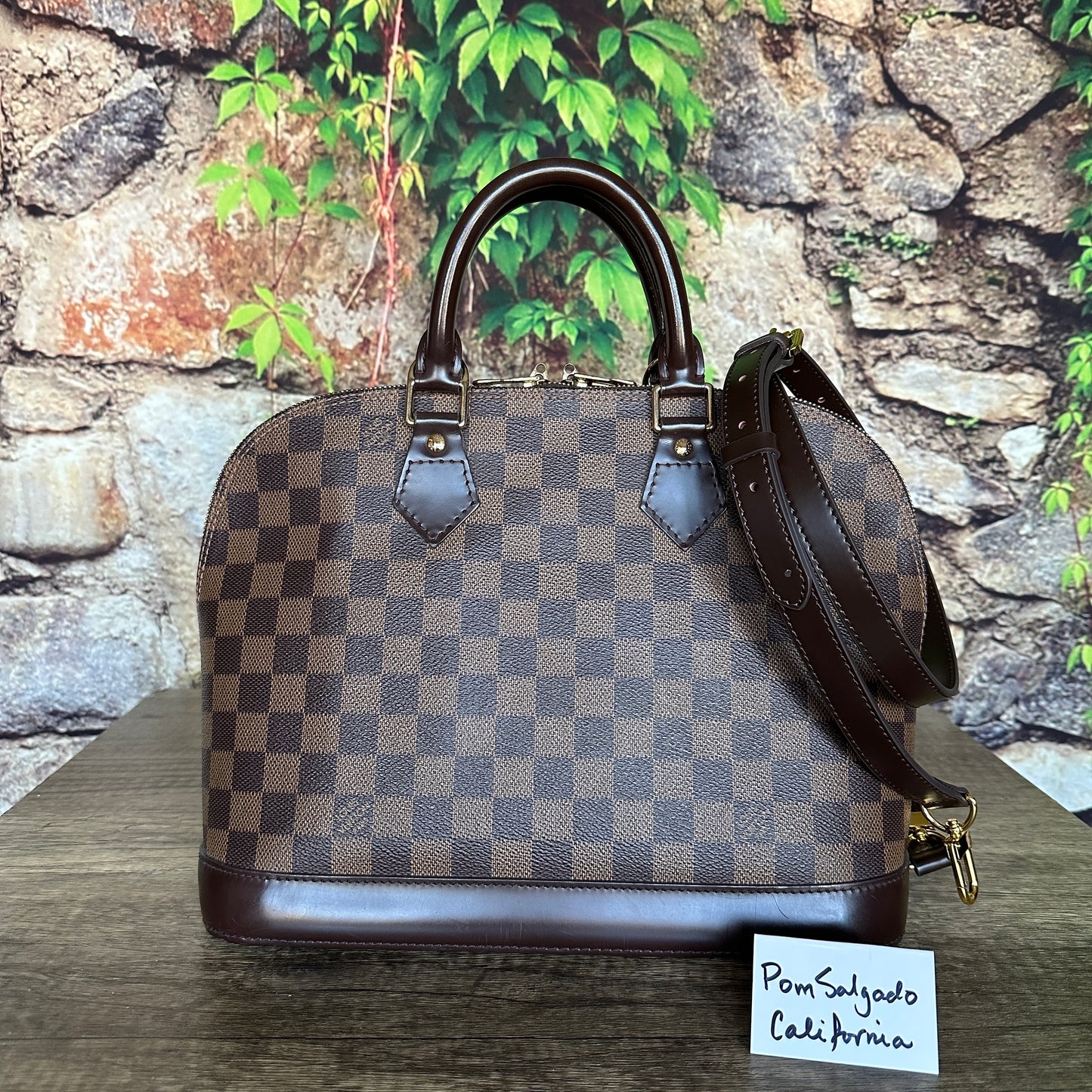 Louis Vuitton Alma PM Damier Ebene