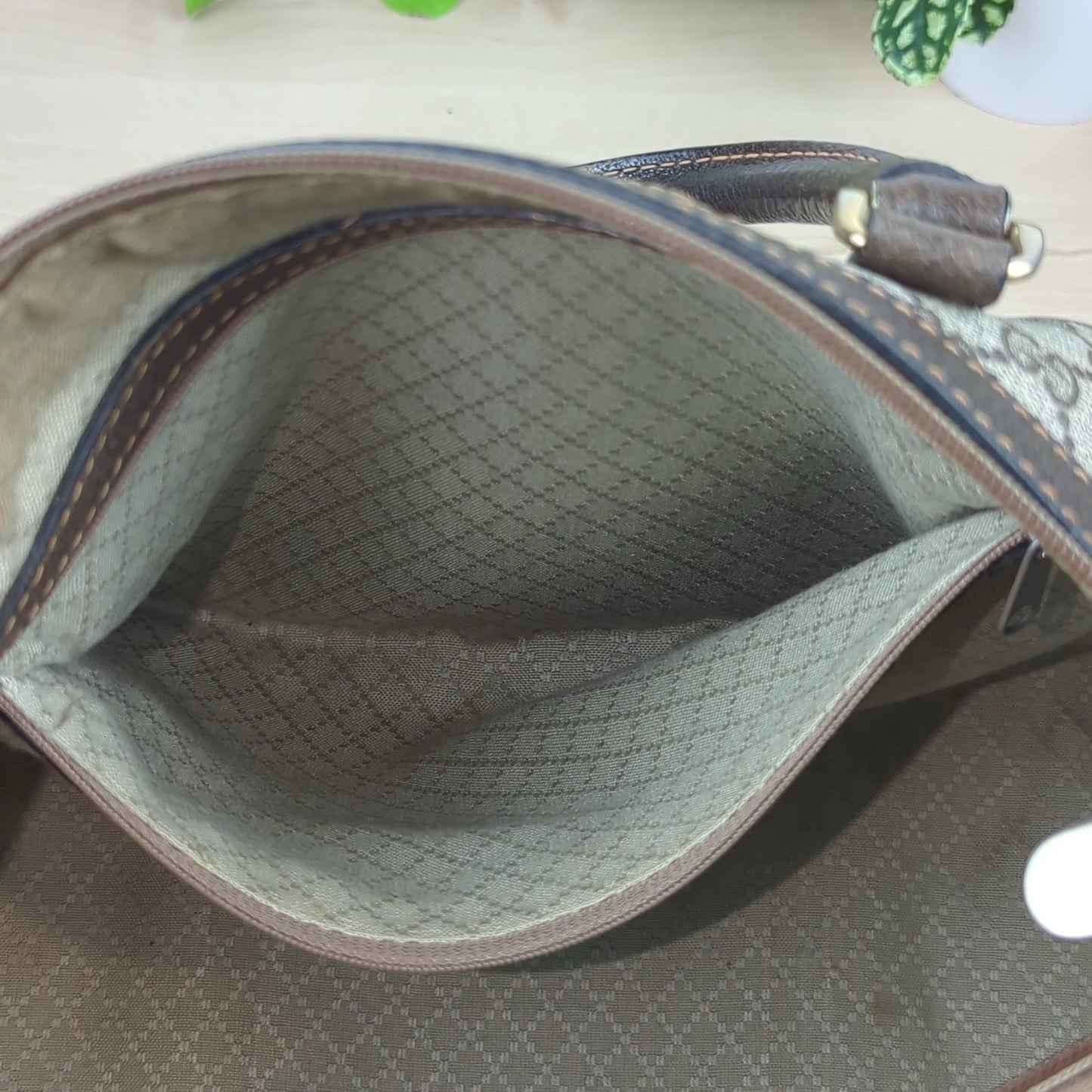 Gucci Vintage Two Way Boston Bag