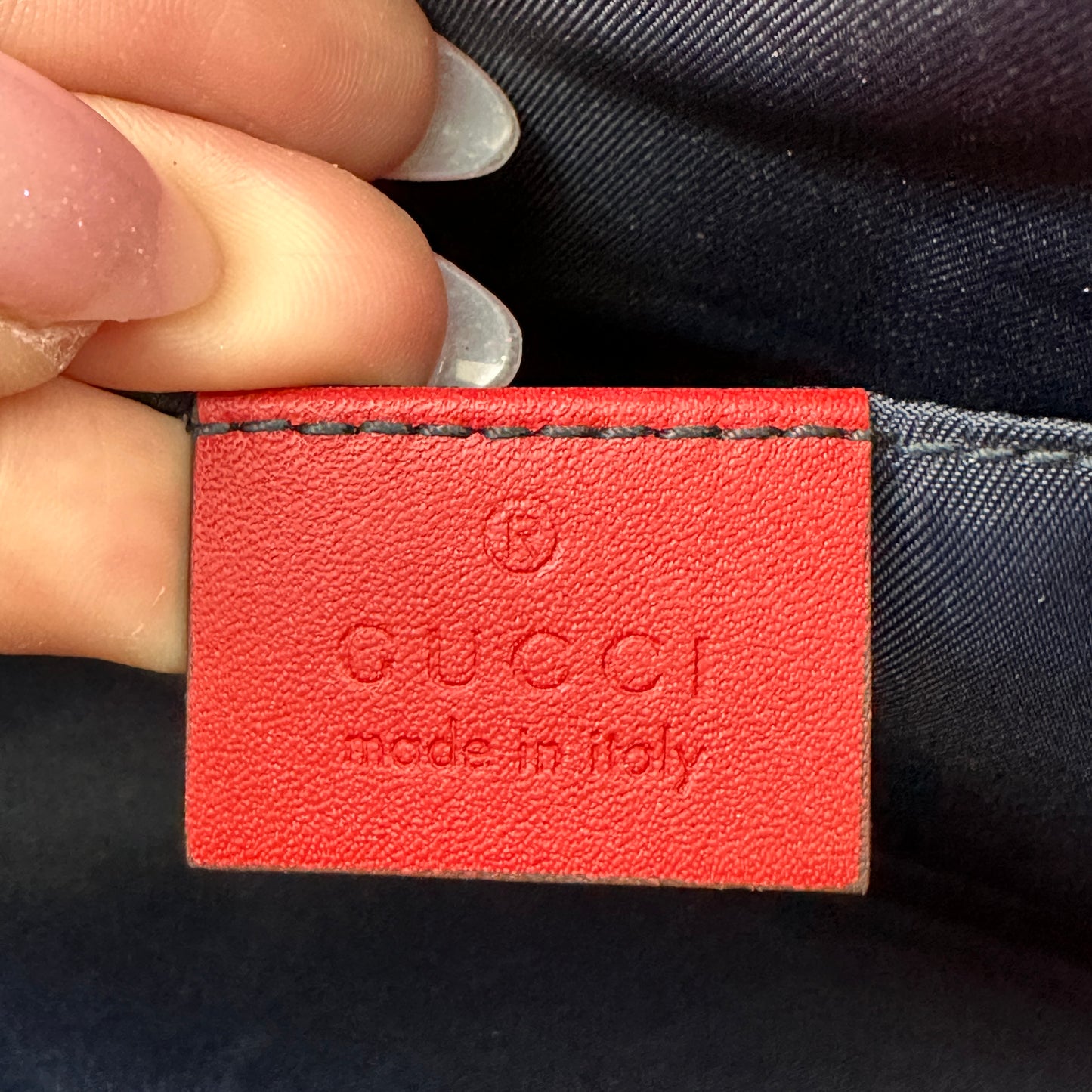 Gucci Blue Blooms Large Tablet Documents Holder