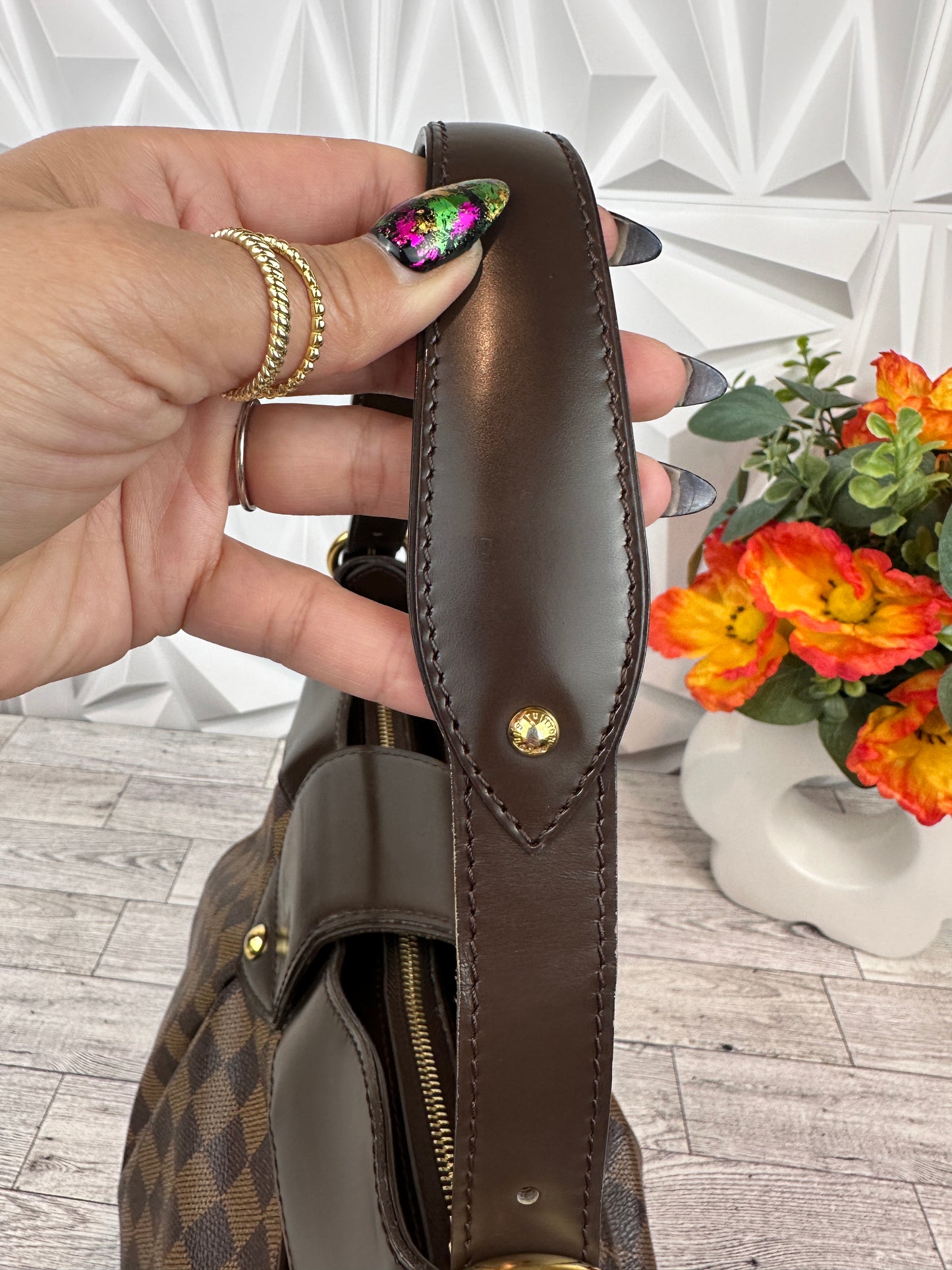 Louis Vuitton Damier Ebene Sistina MM