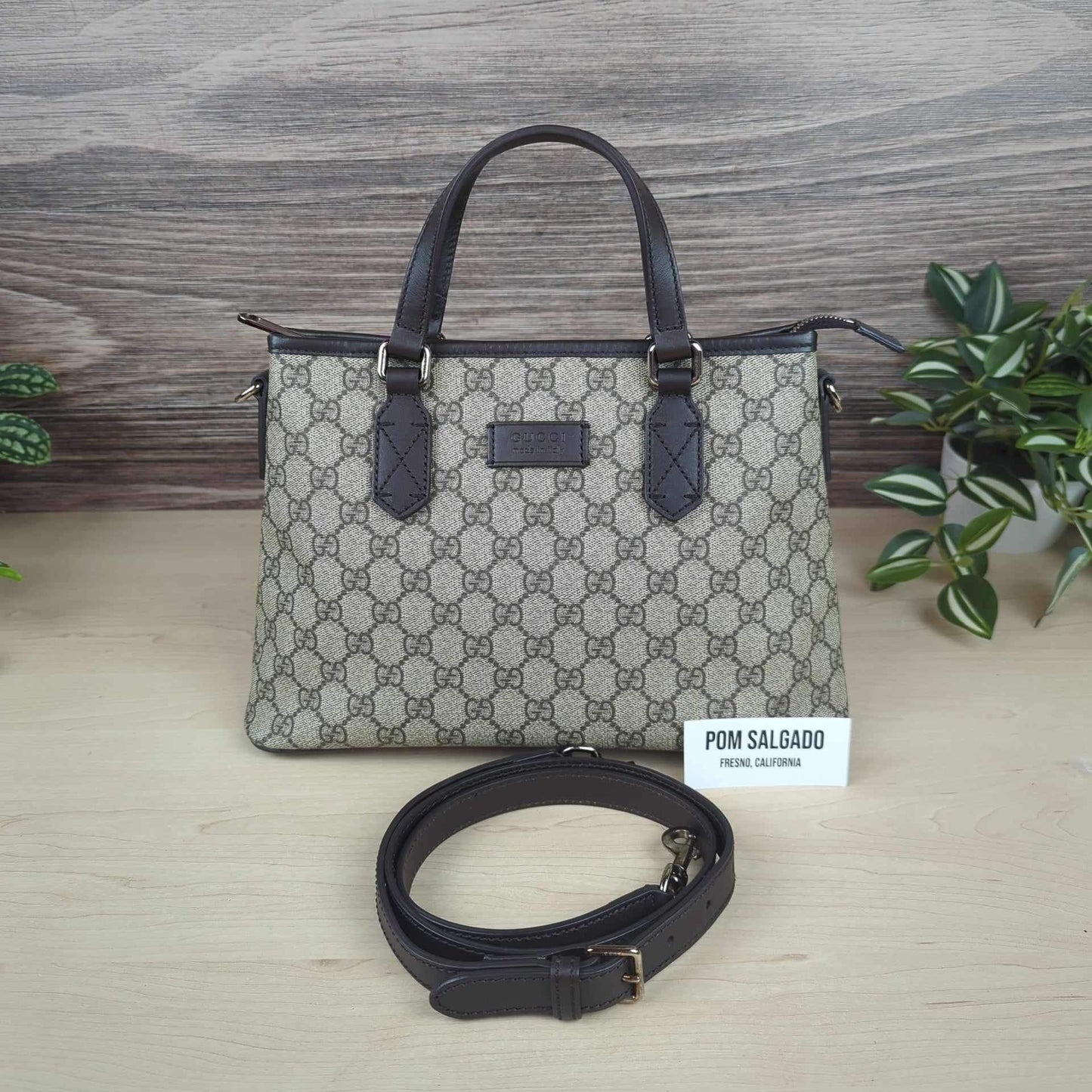 Gucci Eden 2 Way Convertible Tote