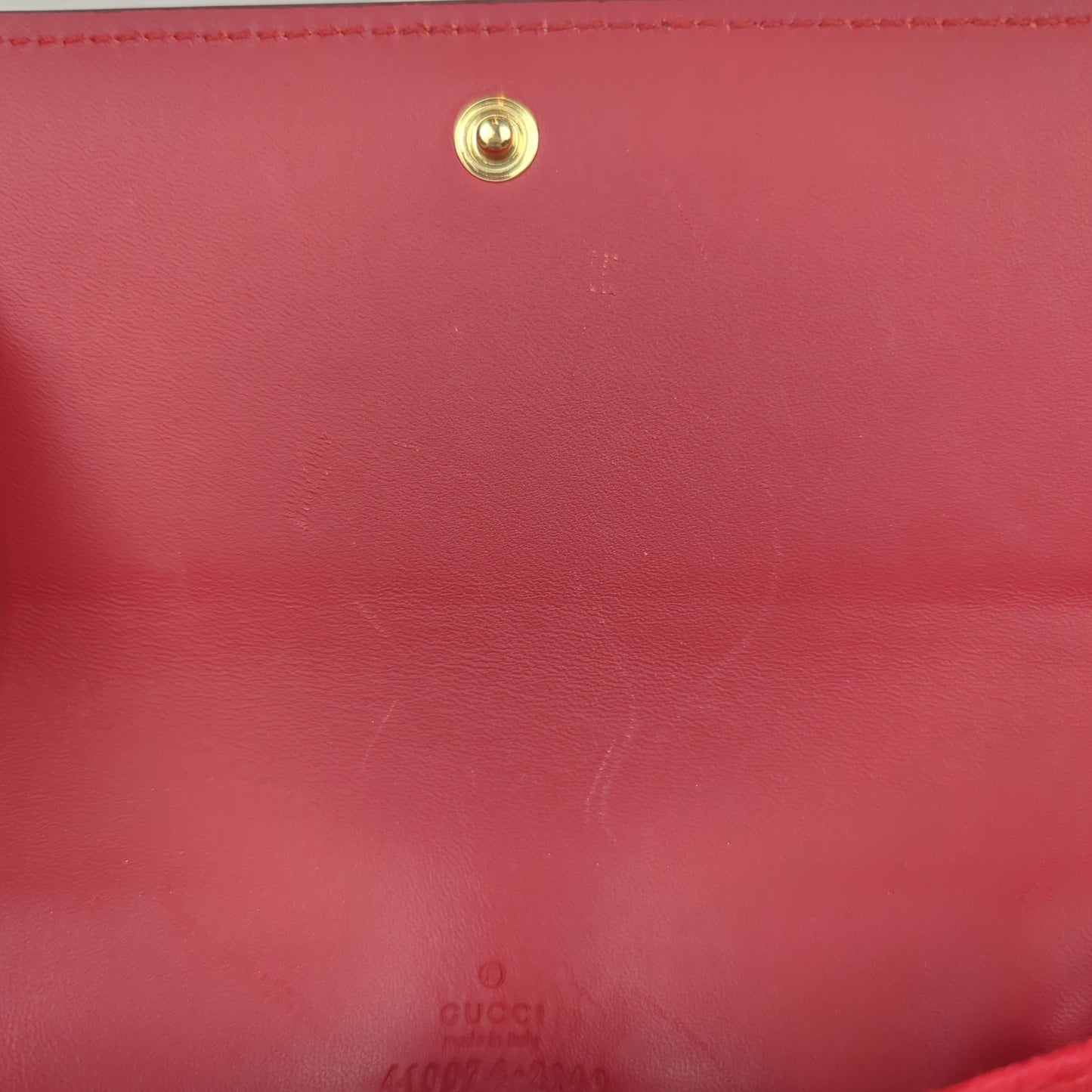Gucci GG Supreme Blue Blooms Continental Wallet with Card Holder