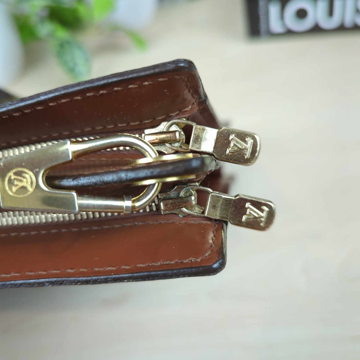 Louis Vuitton Vintage Sac Enghien Shoulder Bag