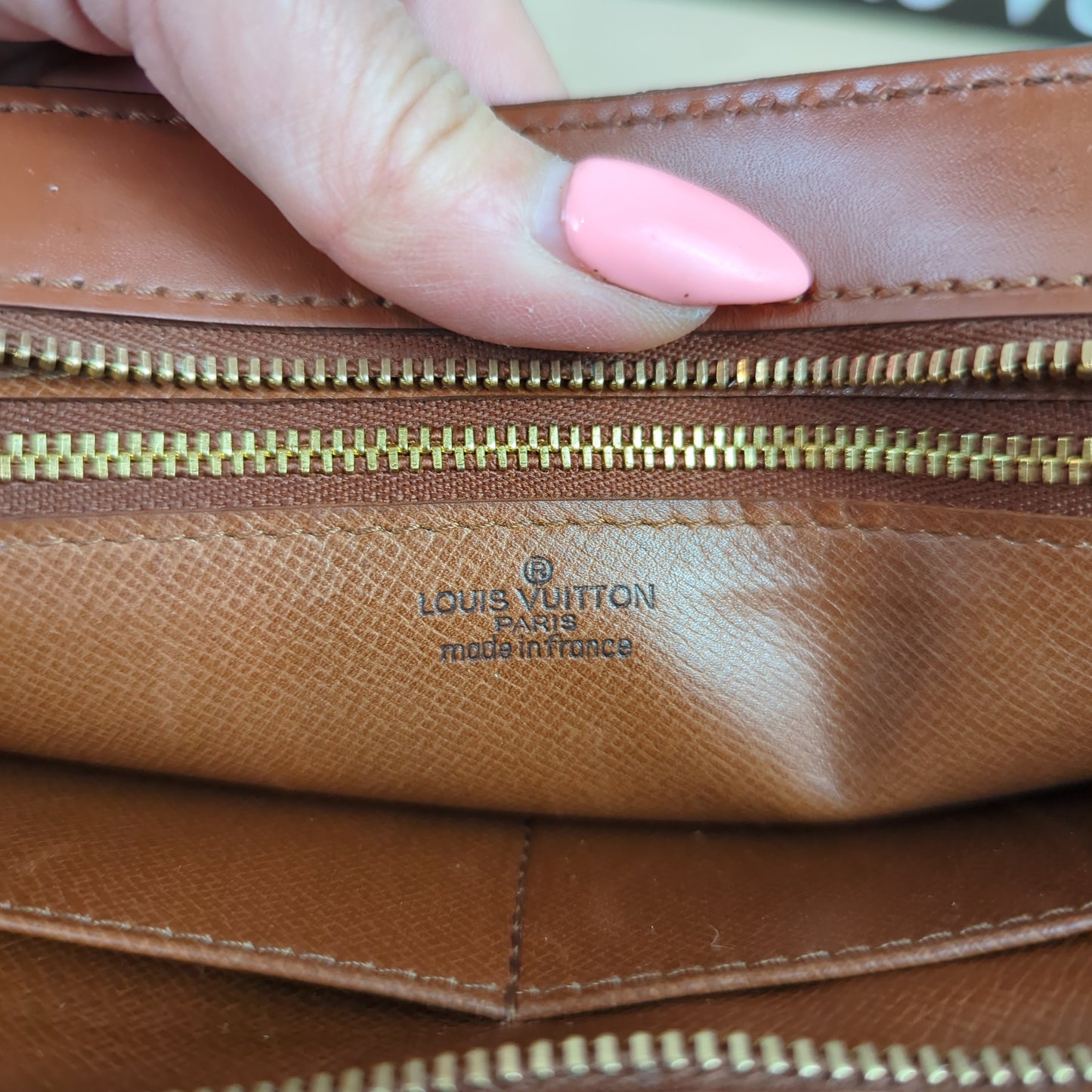 Louis Vuitton Vintage Sac Enghien Shoulder Bag