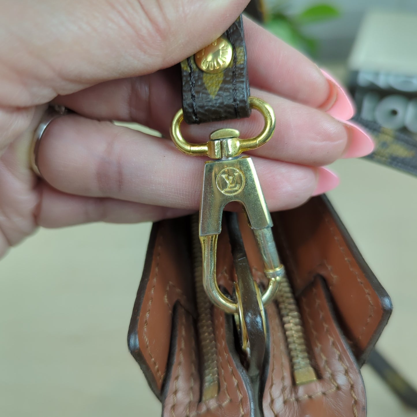 Louis Vuitton Vintage Sac Enghien Shoulder Bag