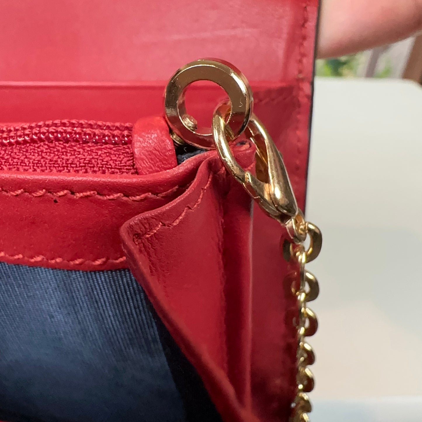 Gucci GG Supreme Blue Blooms Long Continental Wallet