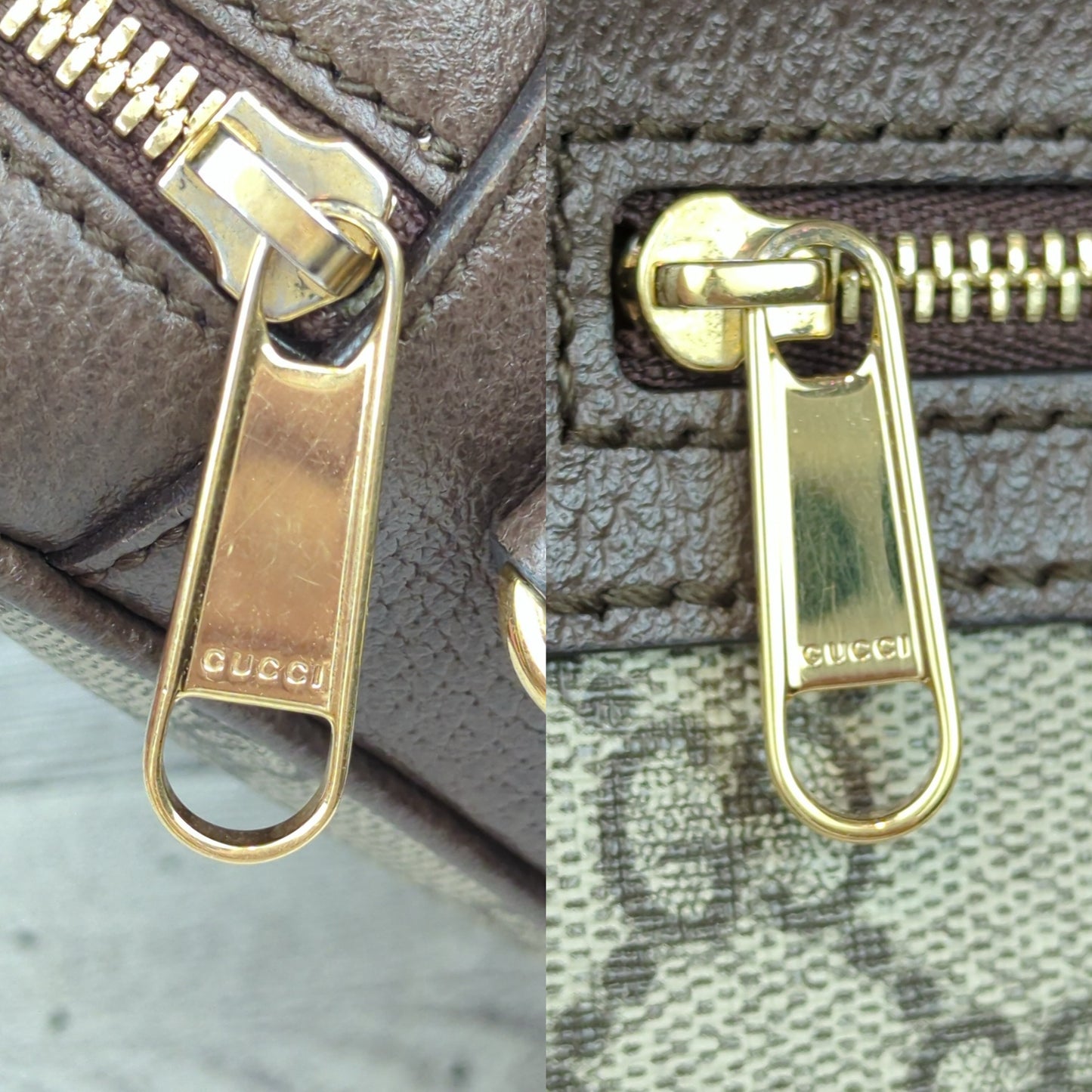 Gucci Embossed Initials Ophidia Shoulder Bag
