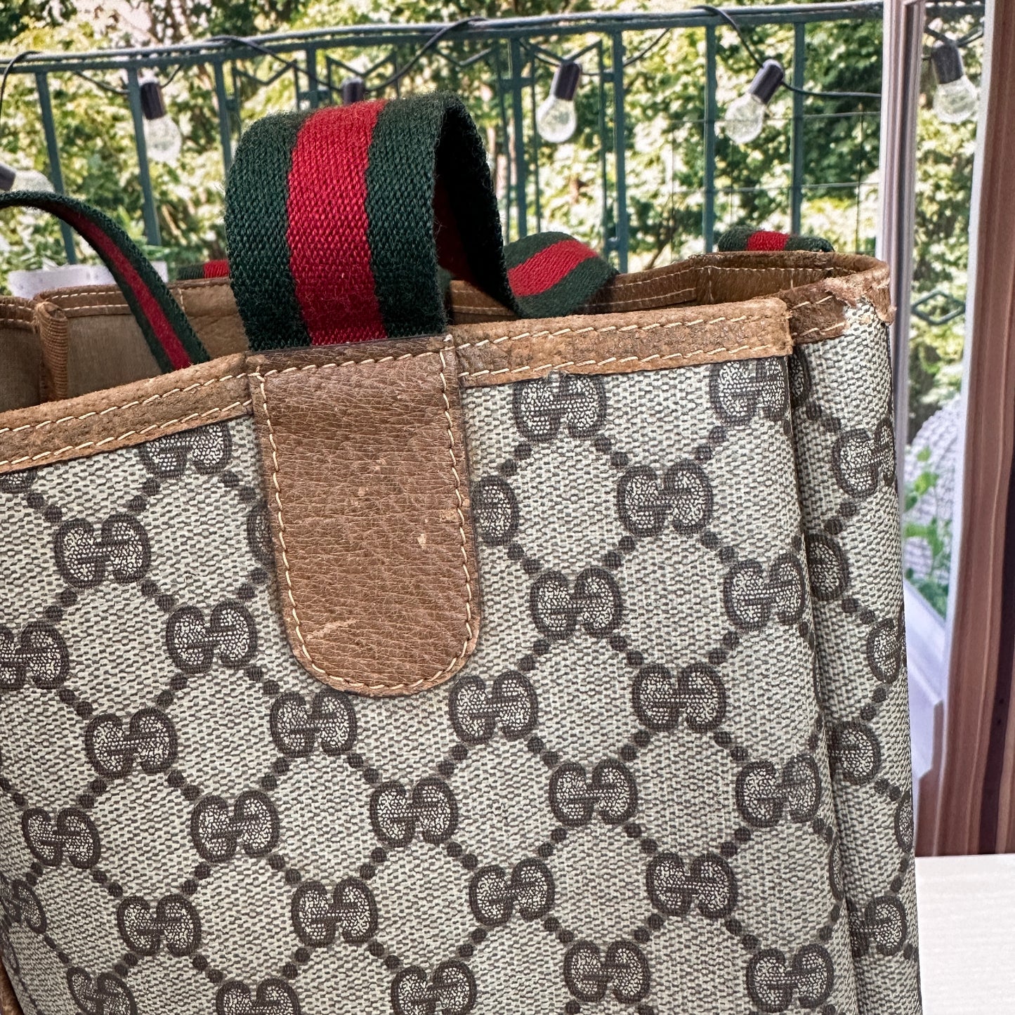 Gucci Vintage GG Supreme Tote