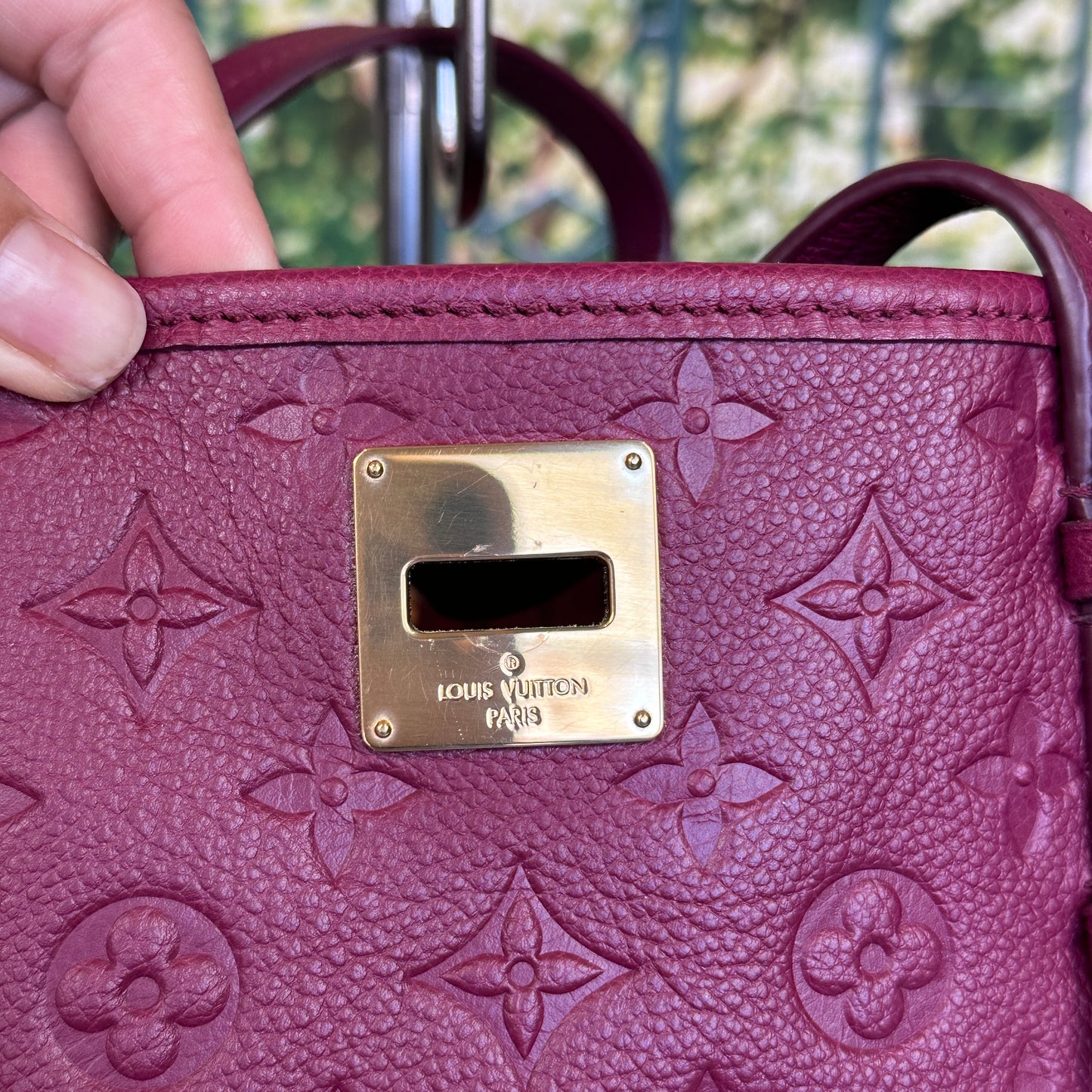 Louis Vuitton Citadine PM Aurore Empriente Leather