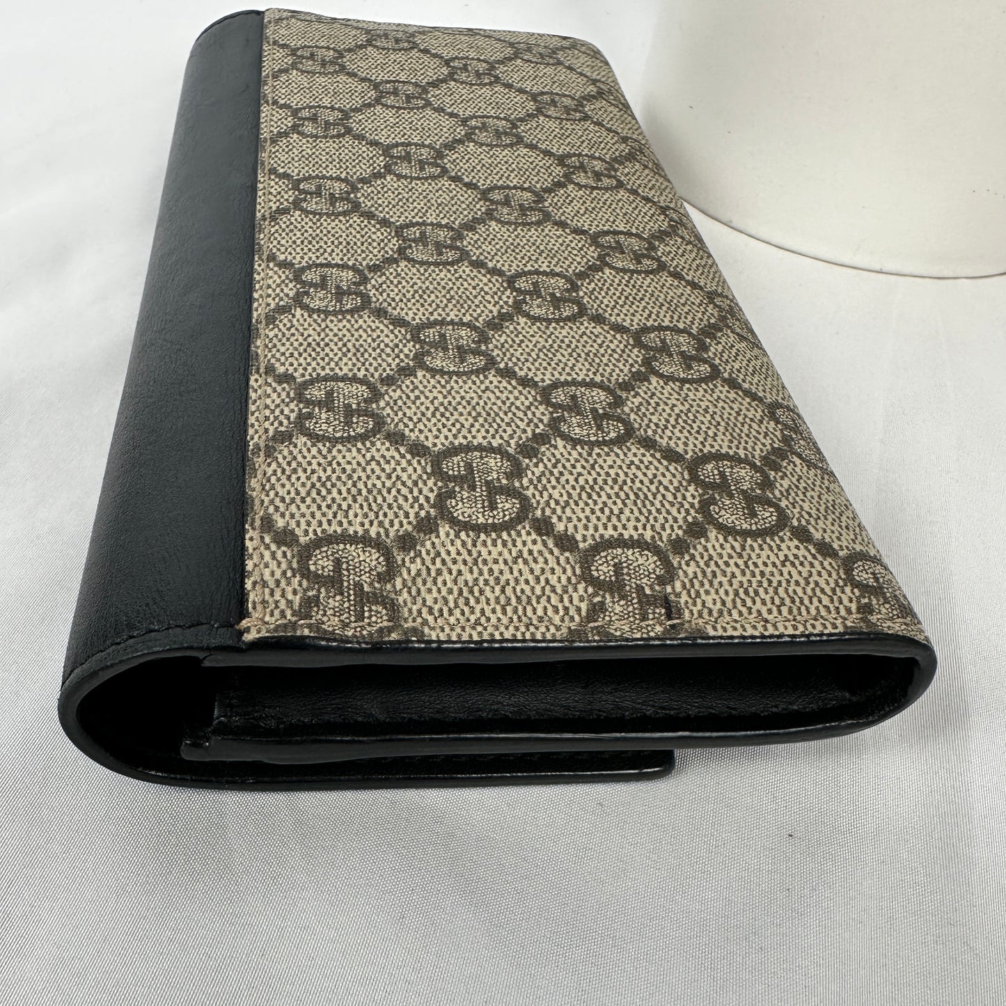 Gucci GG Supreme Continental Wallet Black