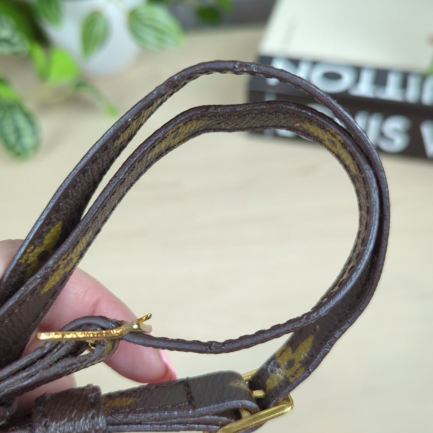 Louis Vuitton Vintage Sac Enghien Shoulder Bag