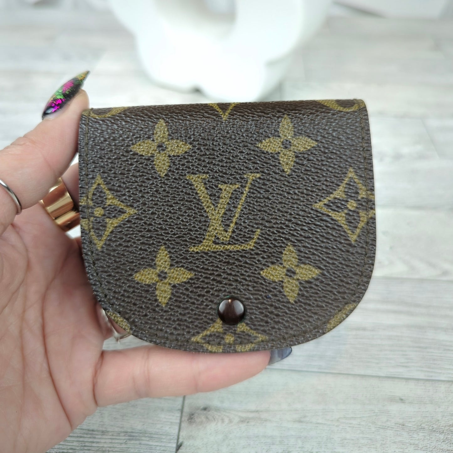 Louis Vuitton Porte-Monnaie Gousset Change Purse