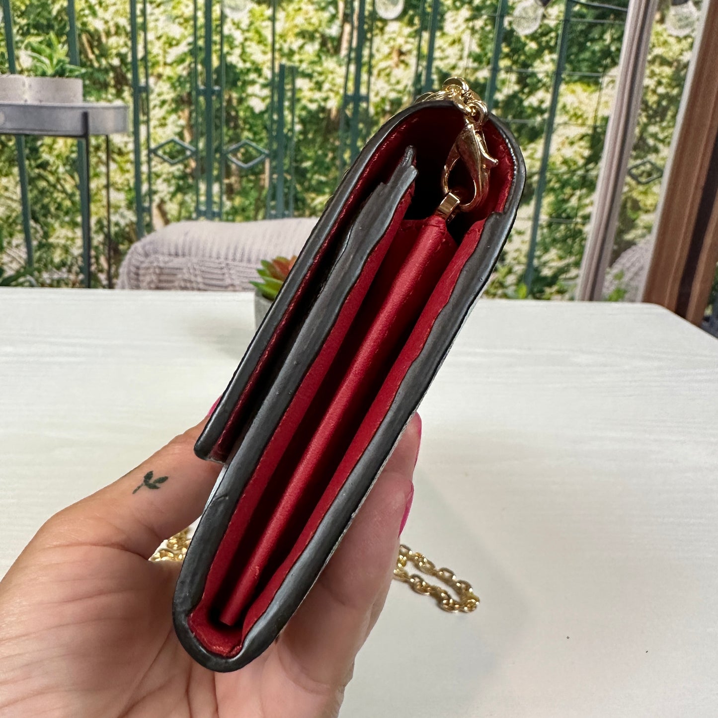 Gucci GG Supreme Blue Blooms Long Continental Wallet