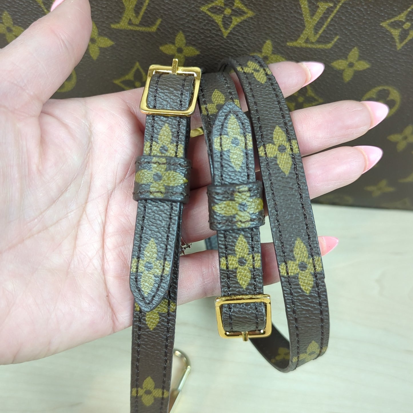 Louis Vuitton Vintage Sac Enghien Shoulder Bag