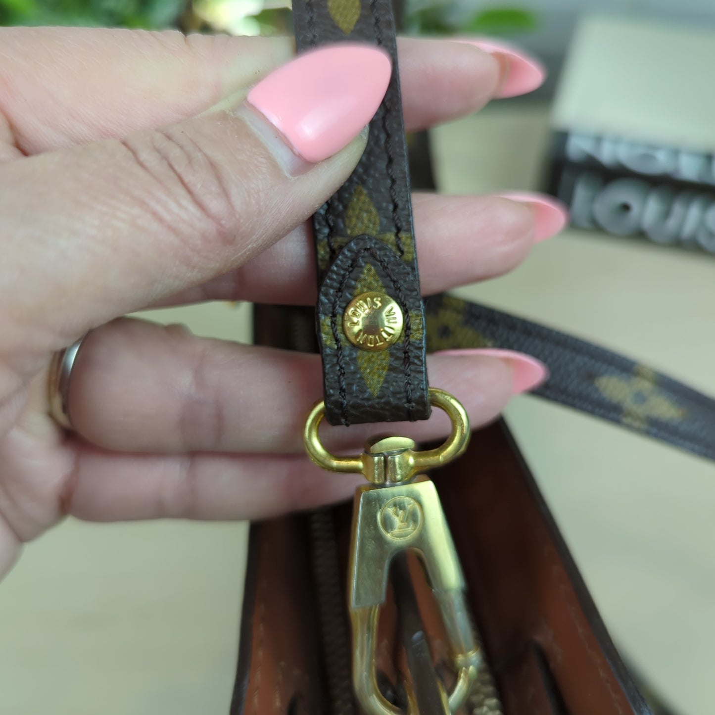 Louis Vuitton Vintage Sac Enghien Shoulder Bag