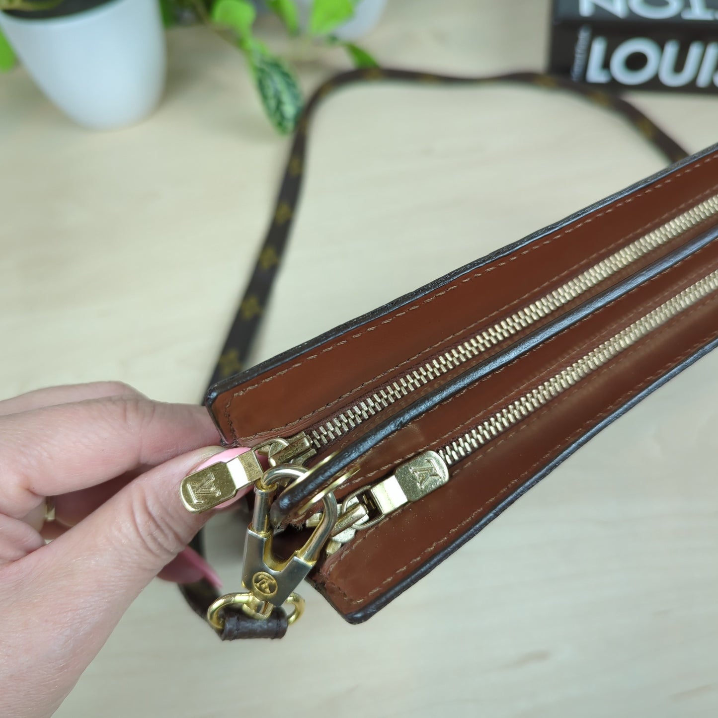 Louis Vuitton Vintage Sac Enghien Shoulder Bag
