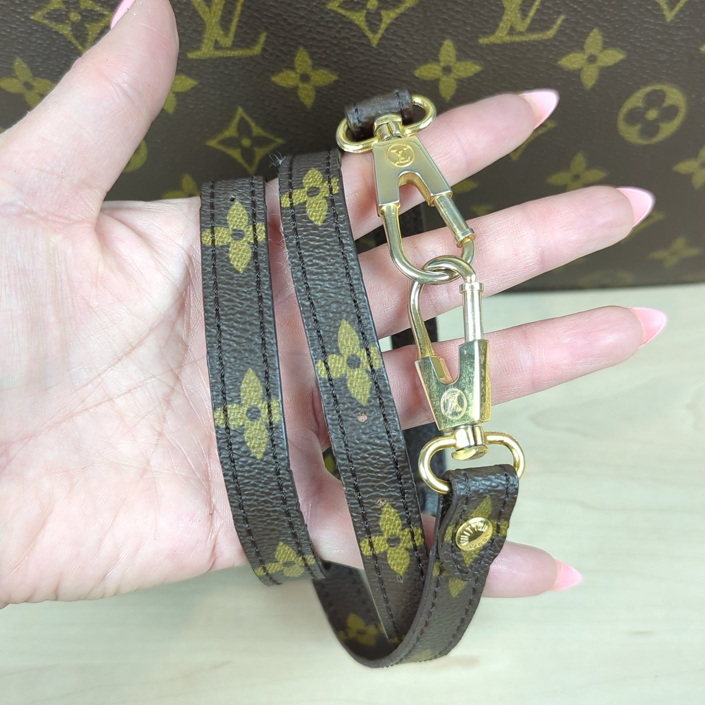Louis Vuitton Vintage Sac Enghien Shoulder Bag