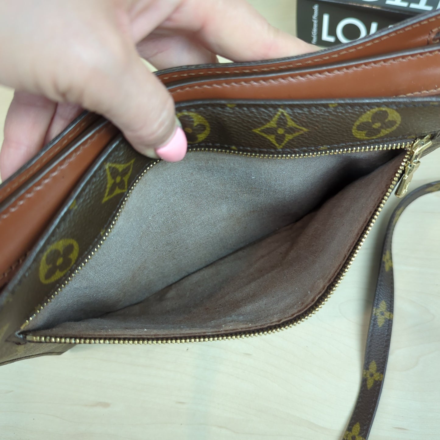 Louis Vuitton Vintage Sac Enghien Shoulder Bag
