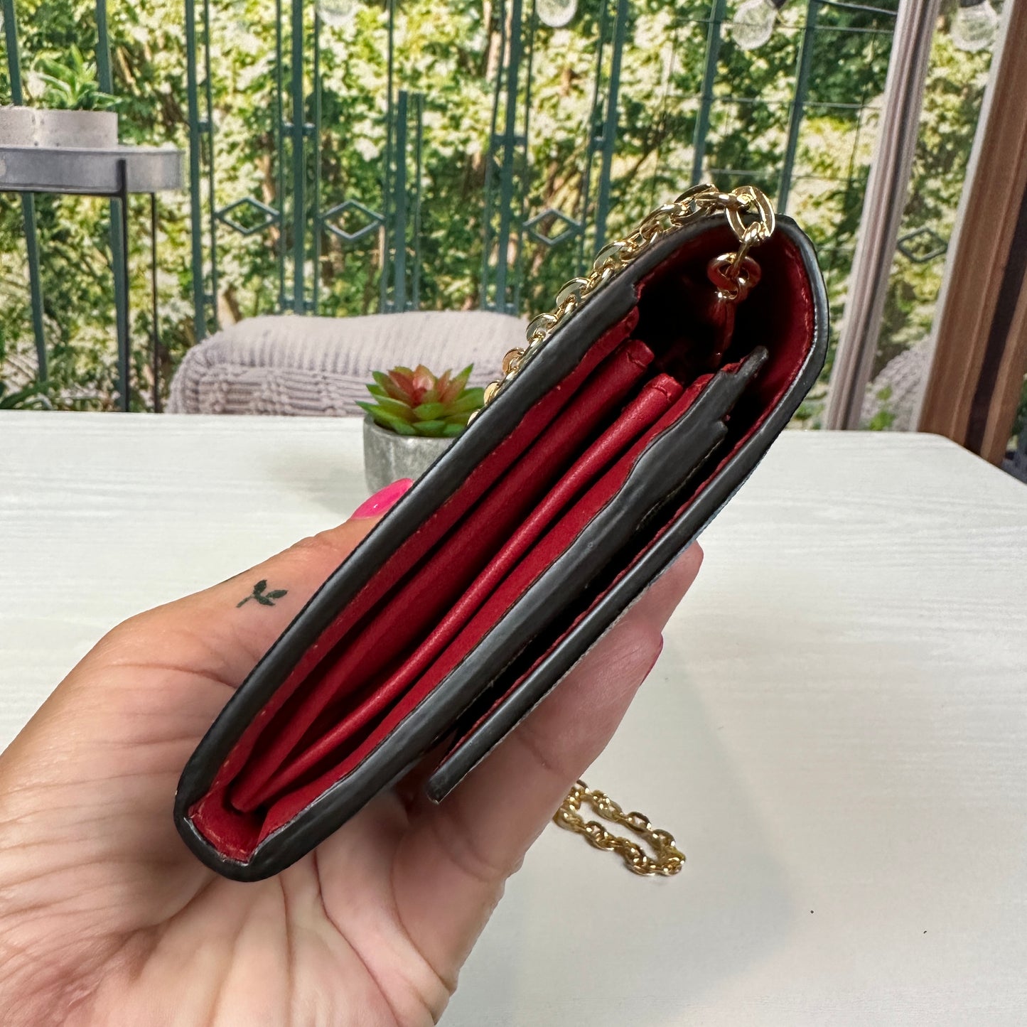 Gucci GG Supreme Blue Blooms Long Continental Wallet