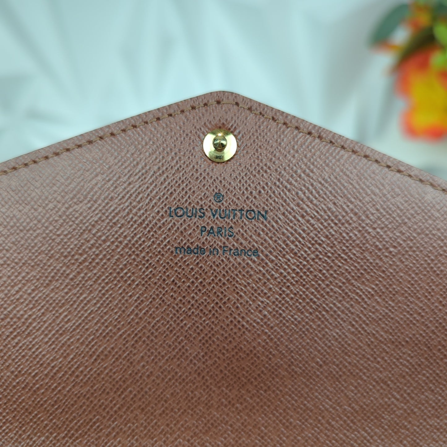 Louis Vuitton Monogram Sarah Wallet w/Crossbody WOC Kit
