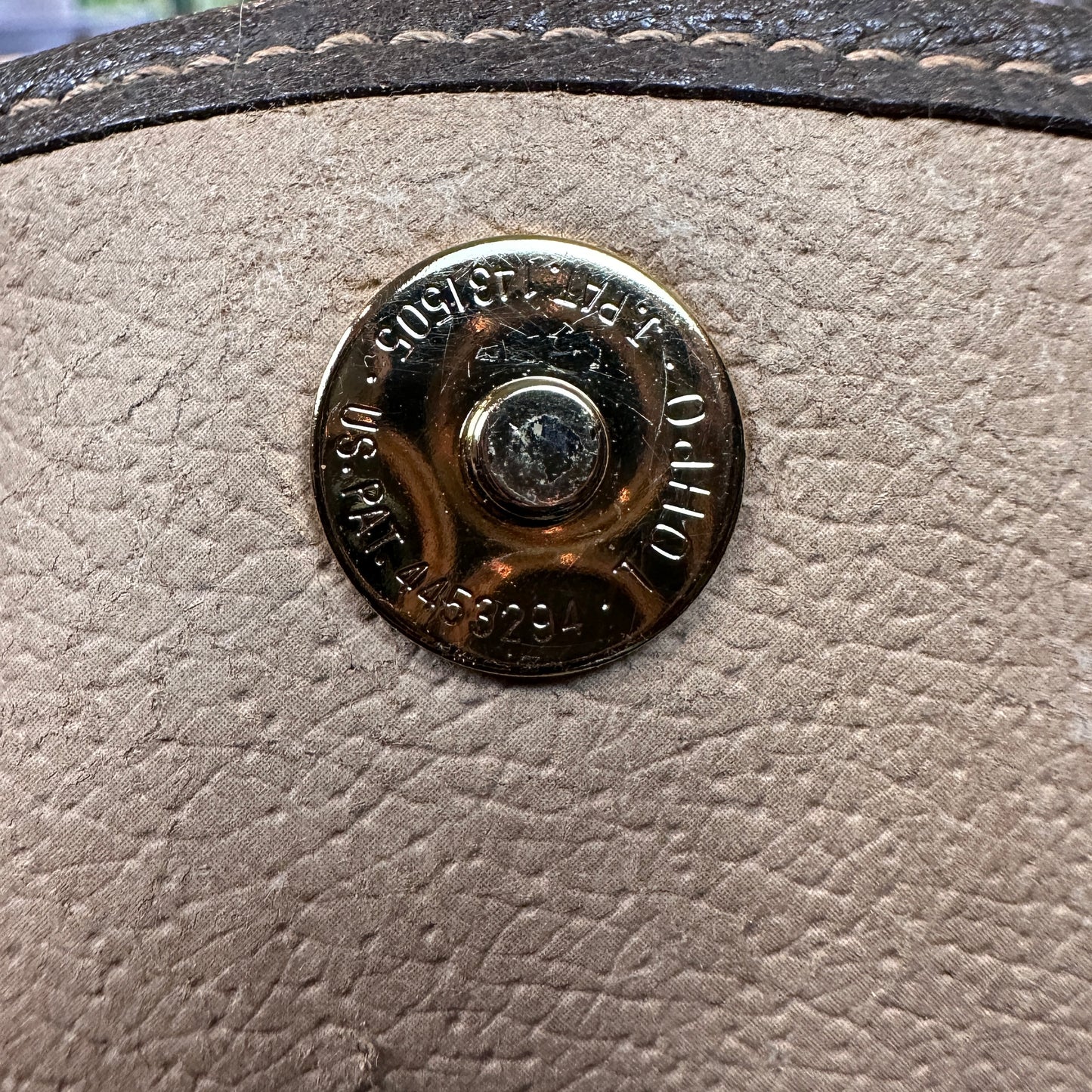 Gucci Brown GG Supreme Web Clutch Bag