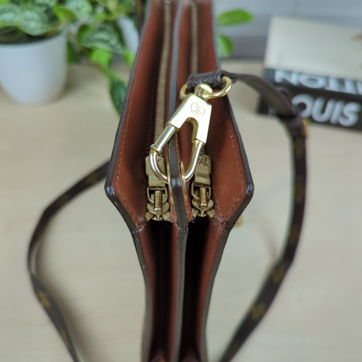 Louis Vuitton Vintage Sac Enghien Shoulder Bag