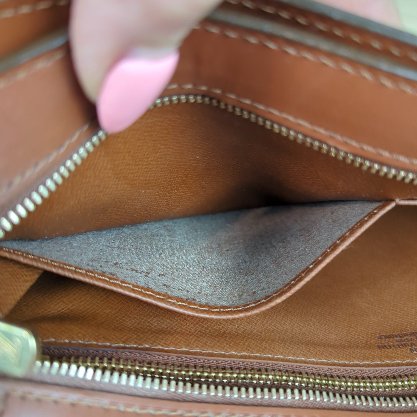 Louis Vuitton Vintage Sac Enghien Shoulder Bag