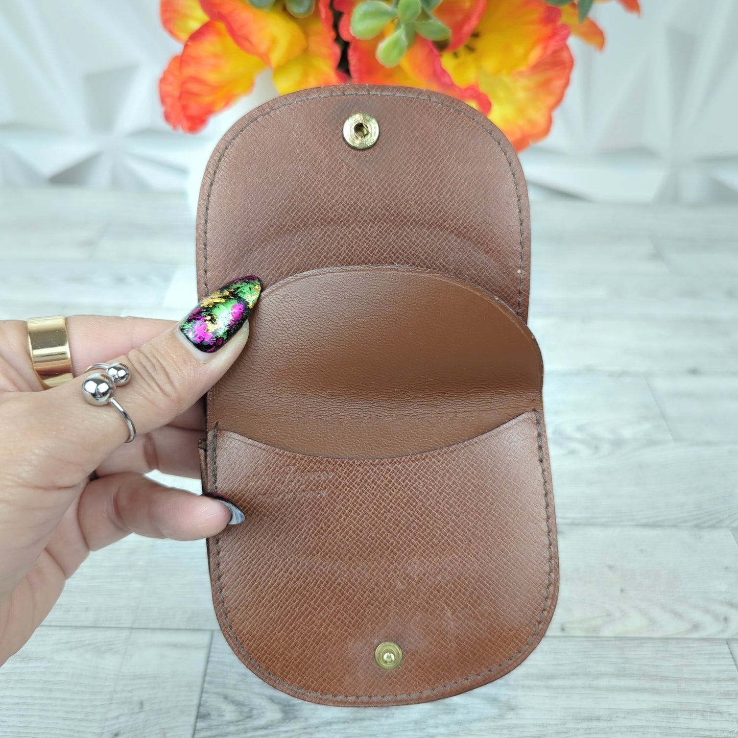 Louis Vuitton Porte-Monnaie Gousset Change Purse
