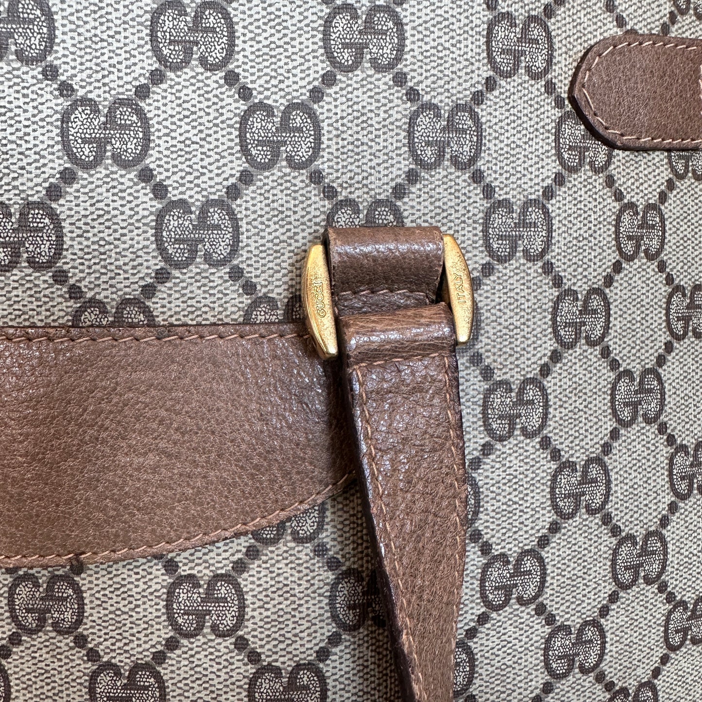 Gucci Beige GG Supreme Monogram Canvas Tote bag
