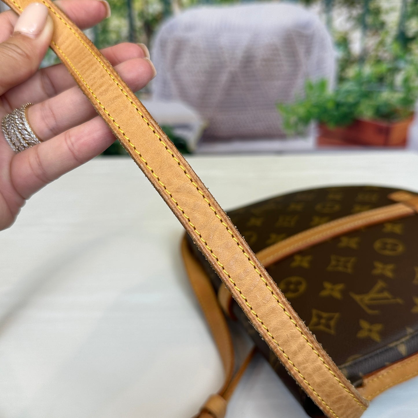 Louis Vuitton Monogram Chantilly MM Crossbody Bag