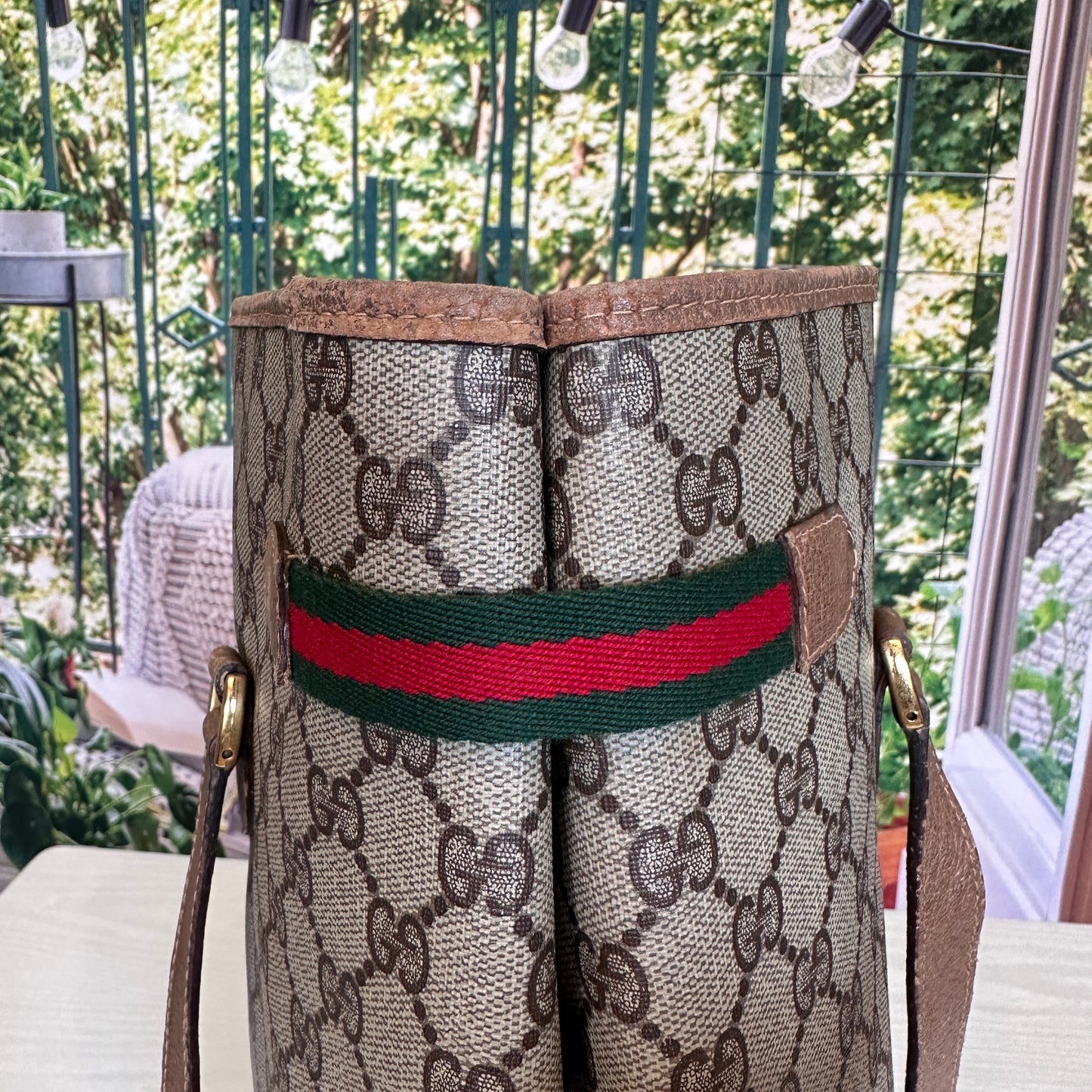 Gucci Beige GG Supreme Monogram Canvas Tote bag