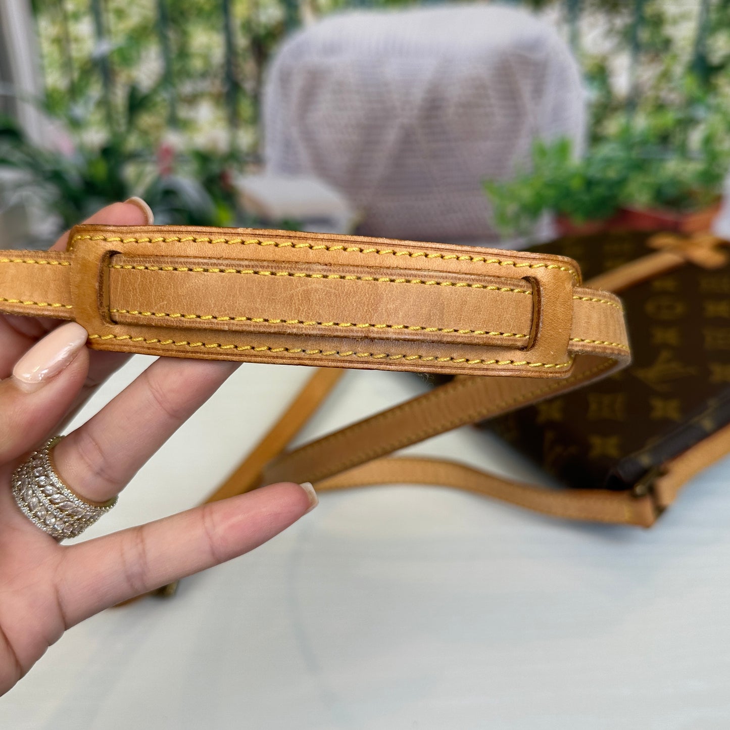 Louis Vuitton Monogram Chantilly MM Crossbody Bag