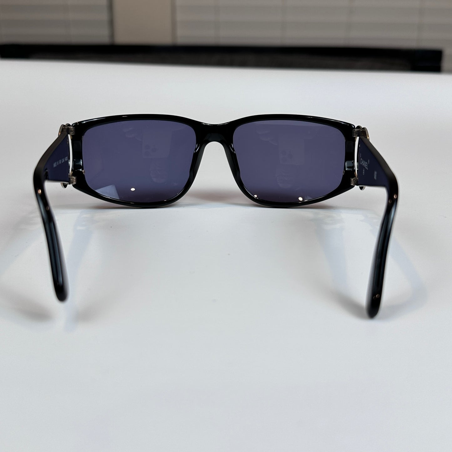 Chanel Vintage CC Logo Sunglasses 02461 Gold/Black