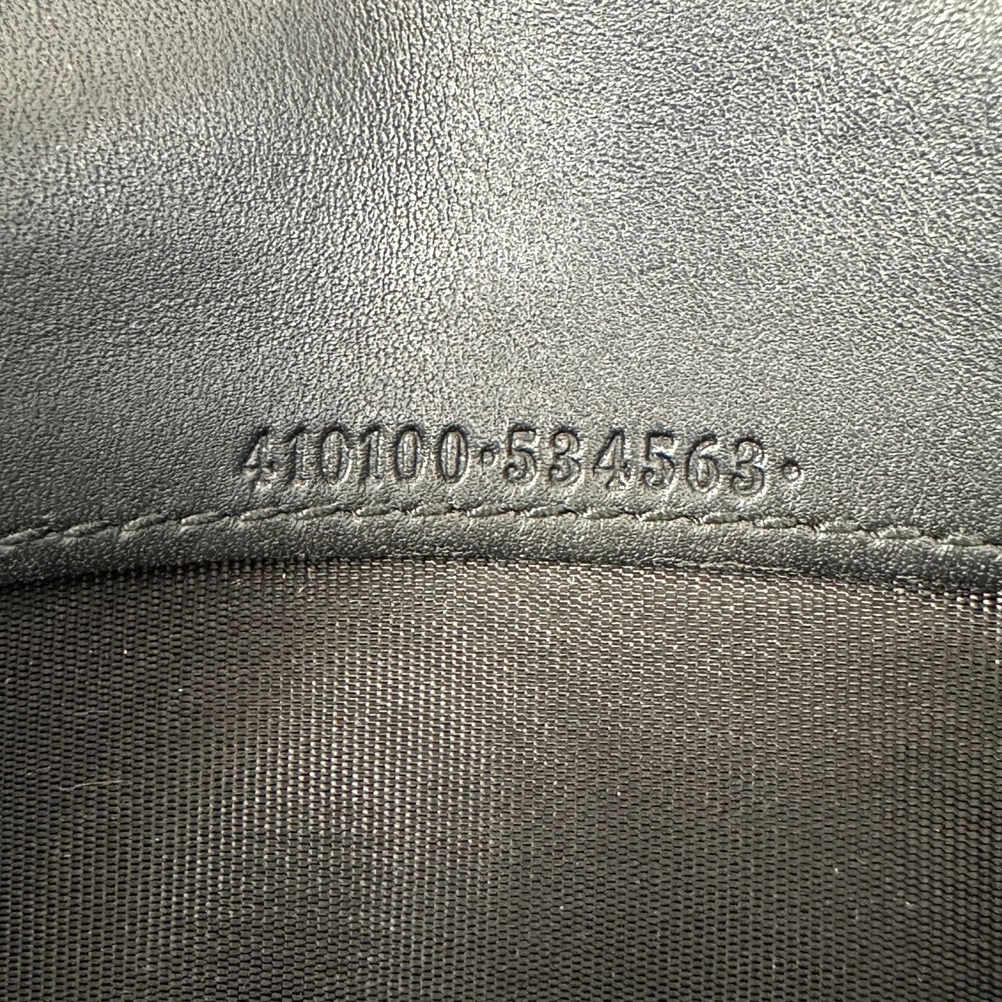 Gucci GG Supreme Continental Wallet Black