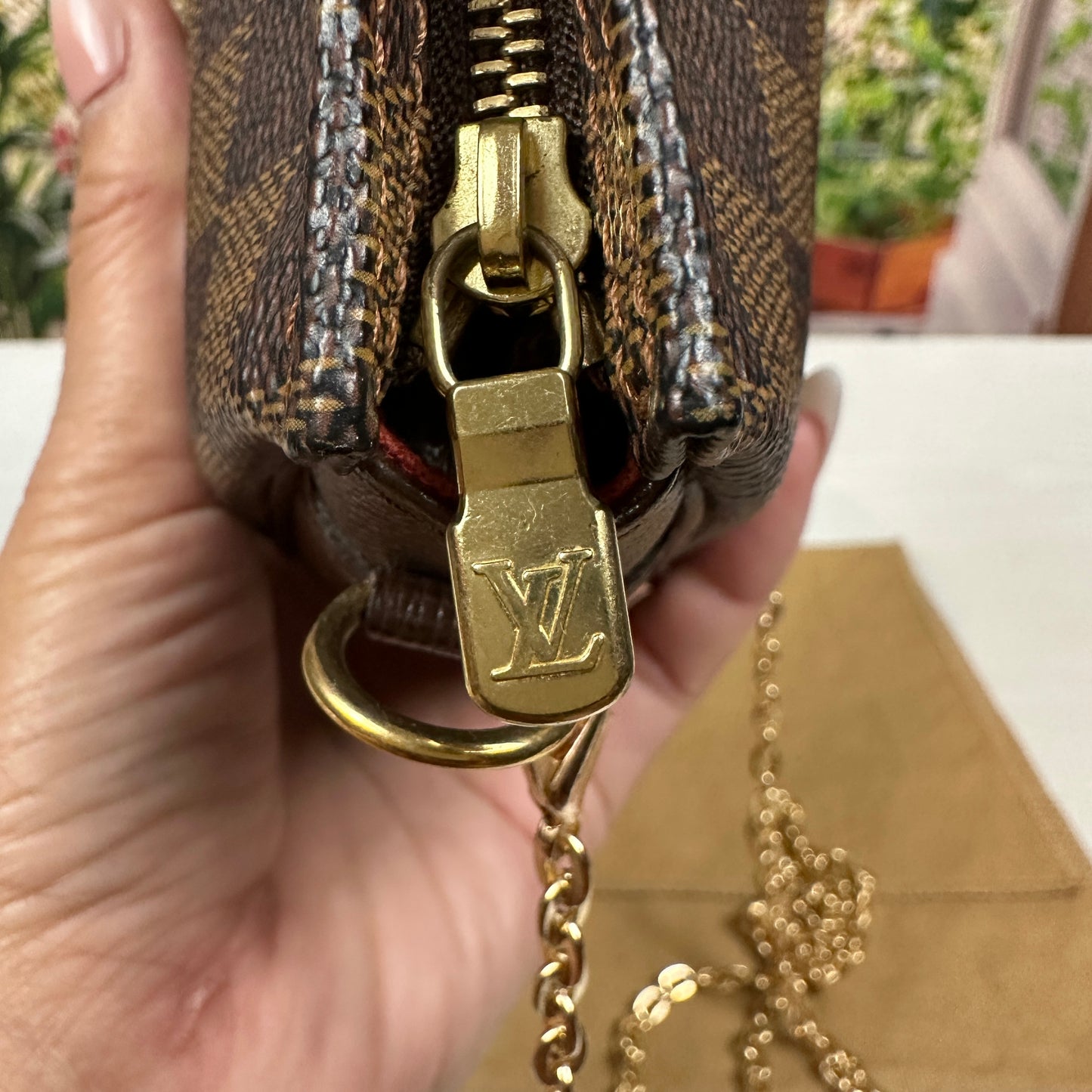Louis Vuitton Damier Ebene Trousse Pochette