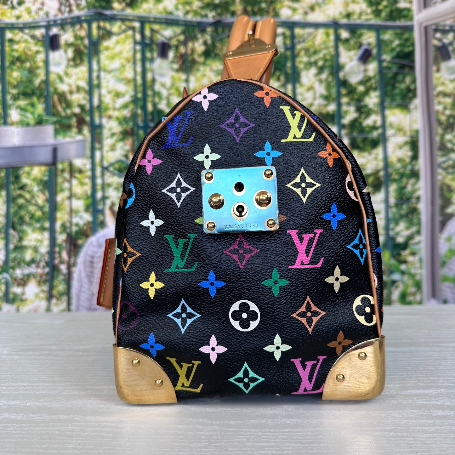 Louis Vuitton Murakami Black Multicolor Speedy 30