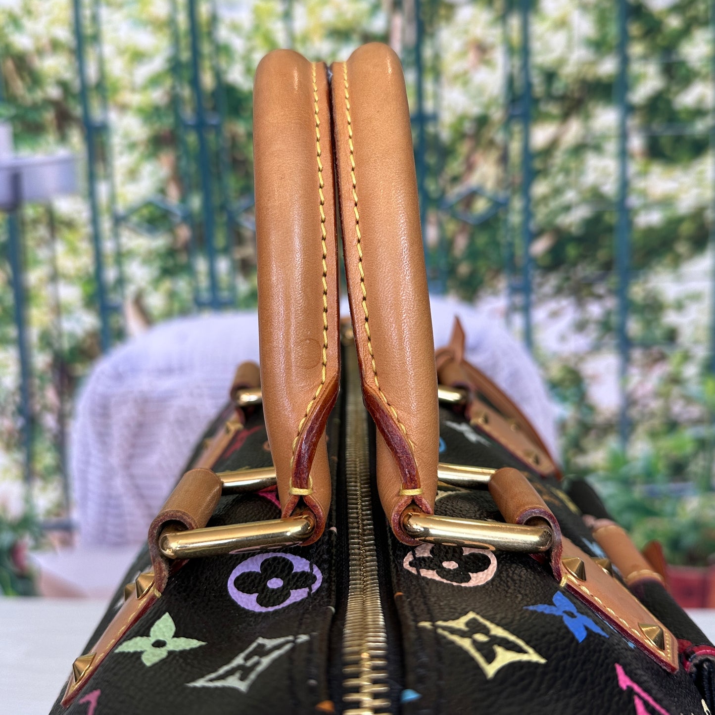 Louis Vuitton Murakami Black Multicolor Speedy 30