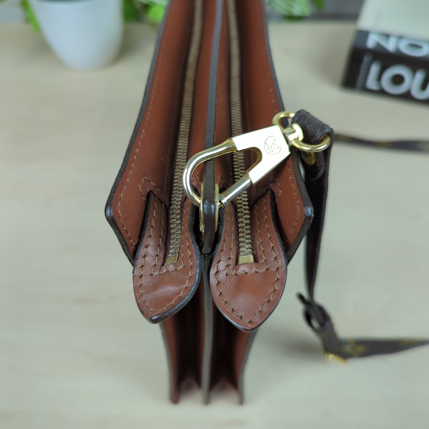 Louis Vuitton Vintage Sac Enghien Shoulder Bag