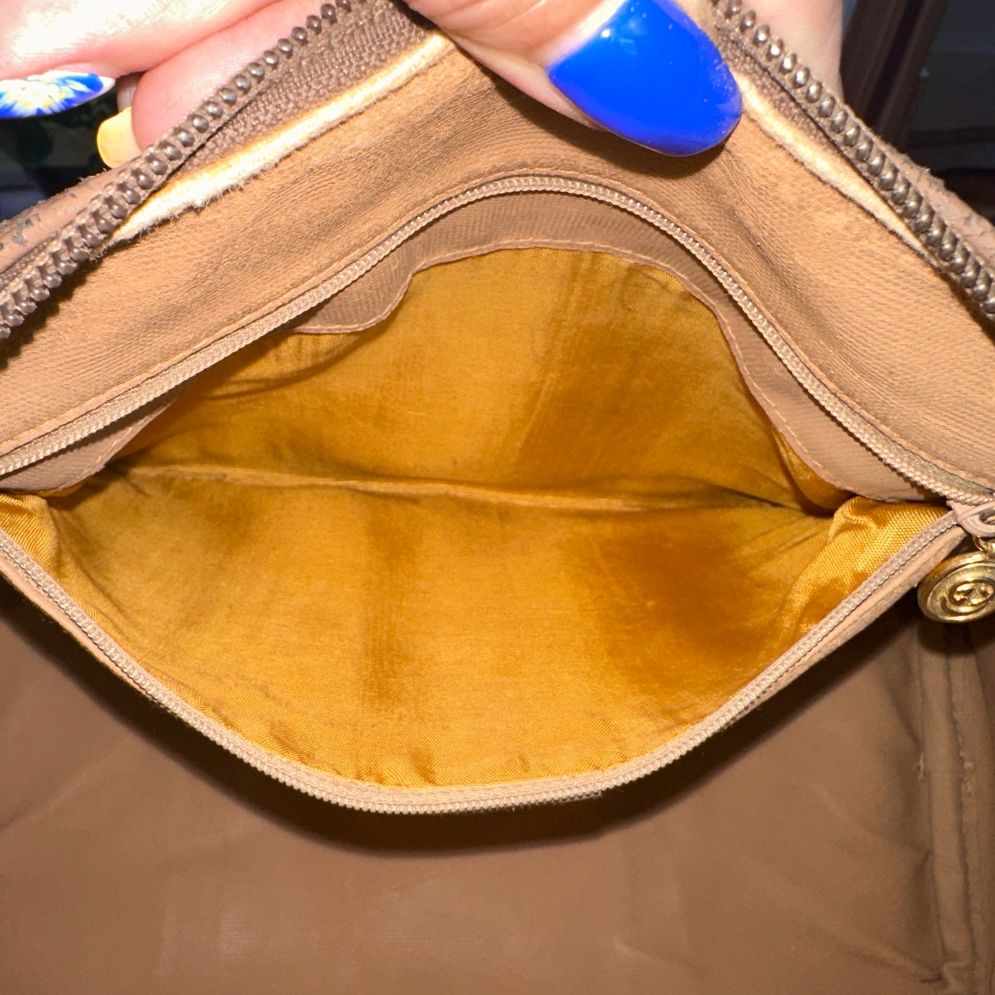 Gucci Vintage GG Boston Bag