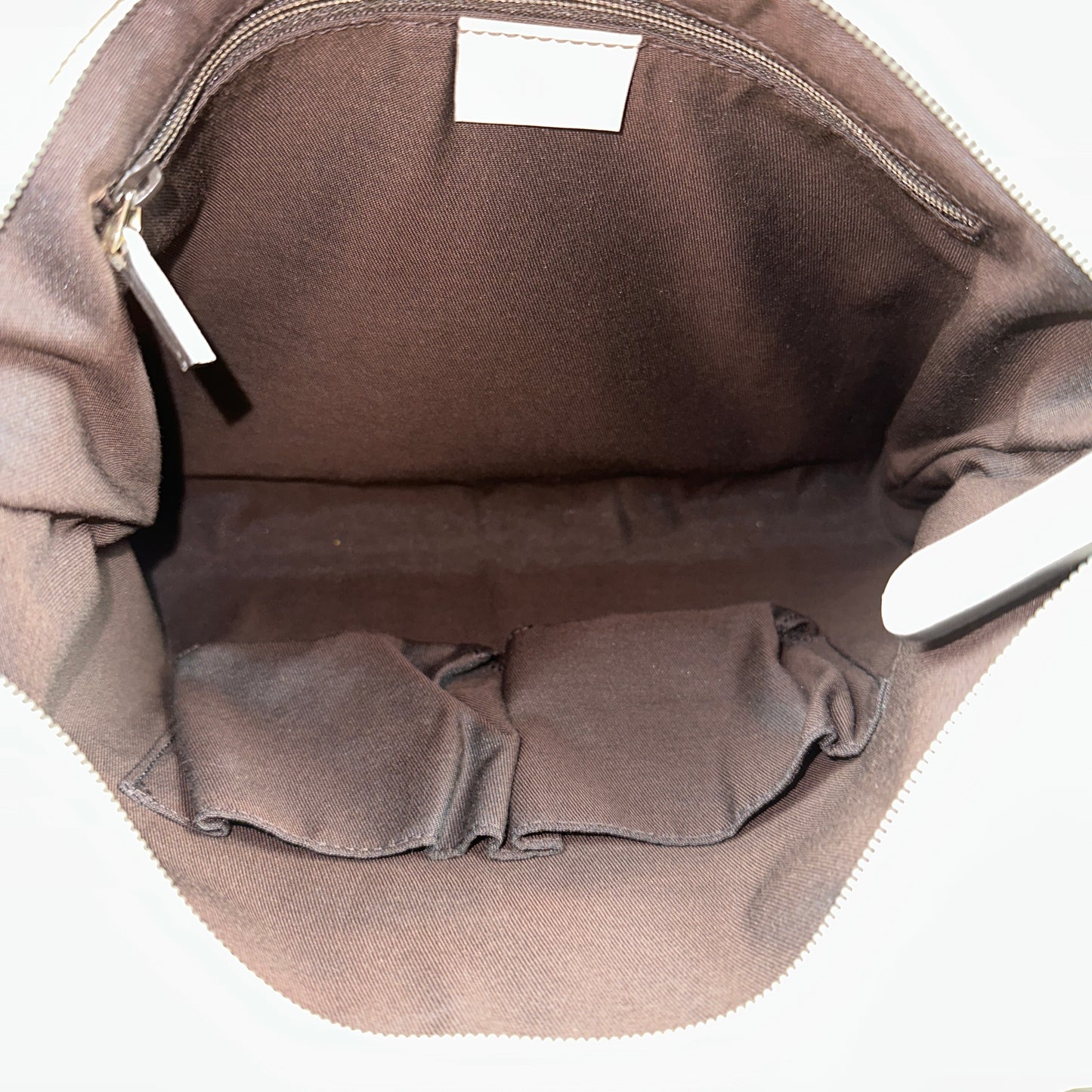 Gucci Classic GG Flat Medium Messenger Bag OffWhite