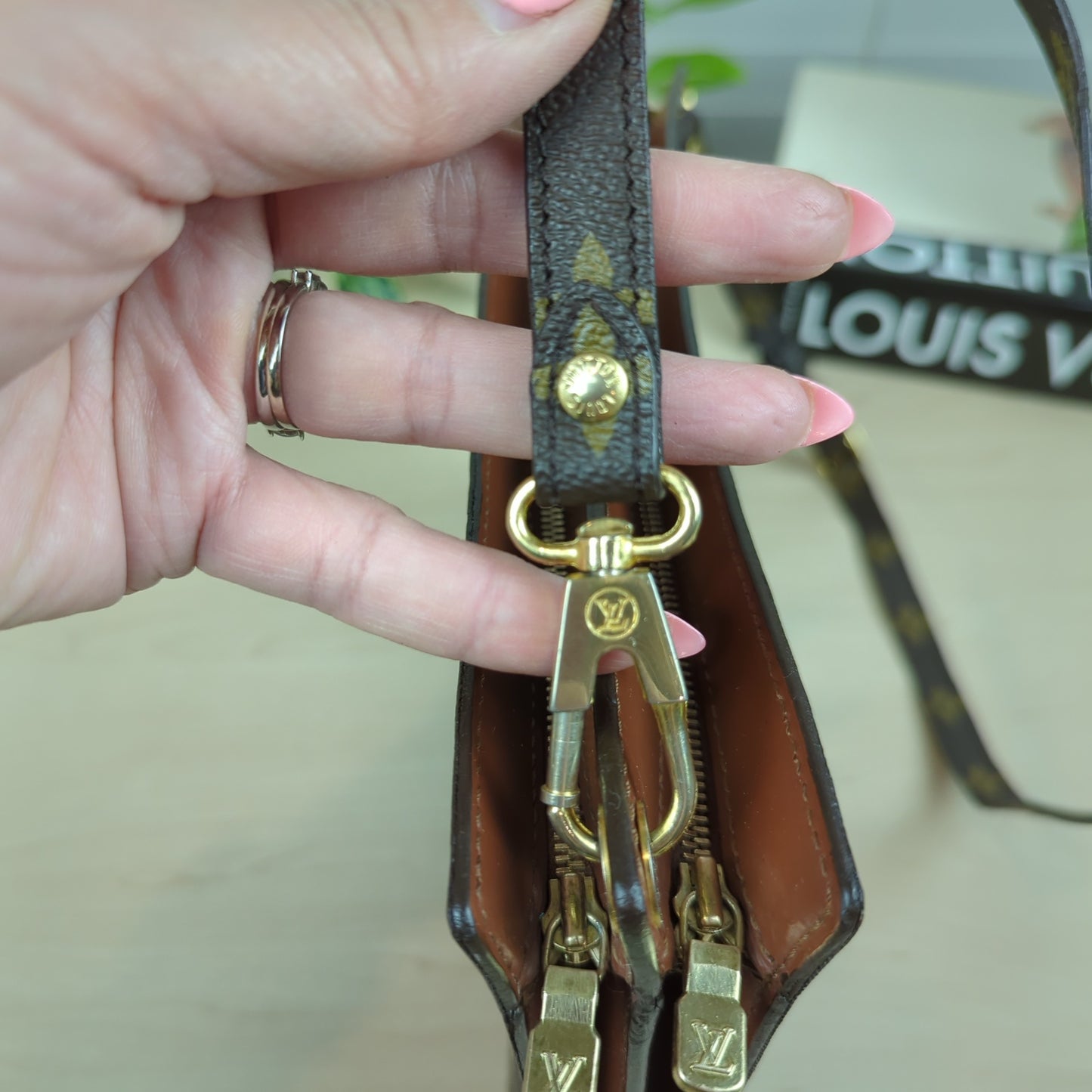 Louis Vuitton Vintage Sac Enghien Shoulder Bag