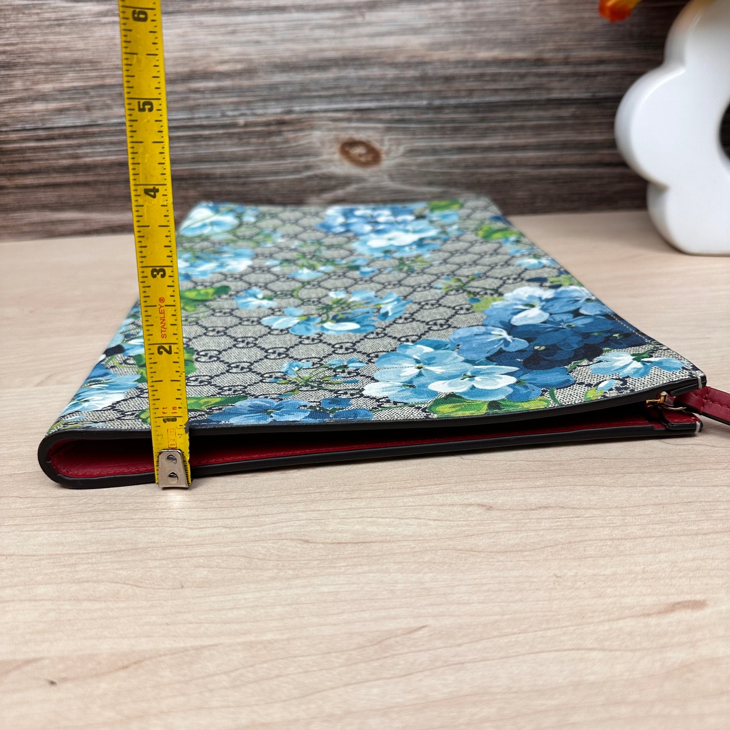 Gucci Blue Blooms Large Tablet Documents Holder