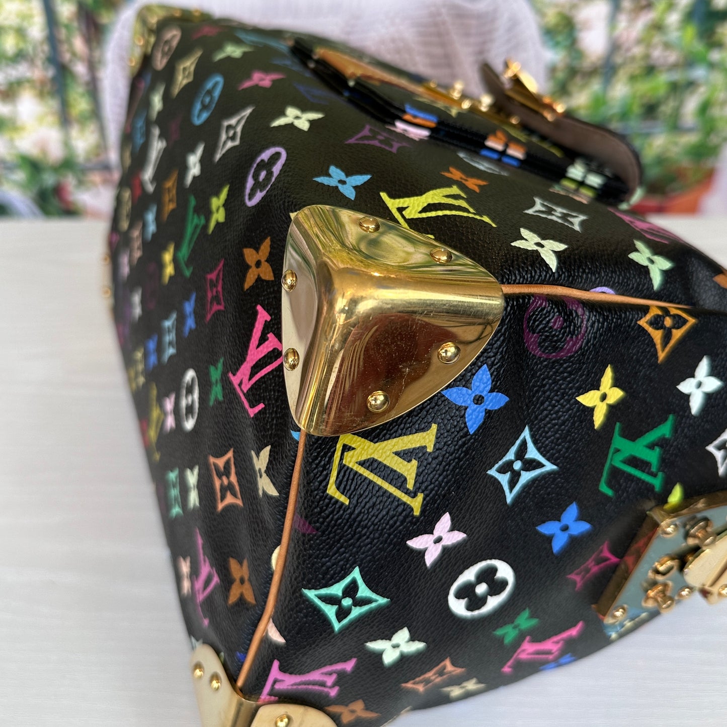 Louis Vuitton Murakami Black Multicolor Speedy 30