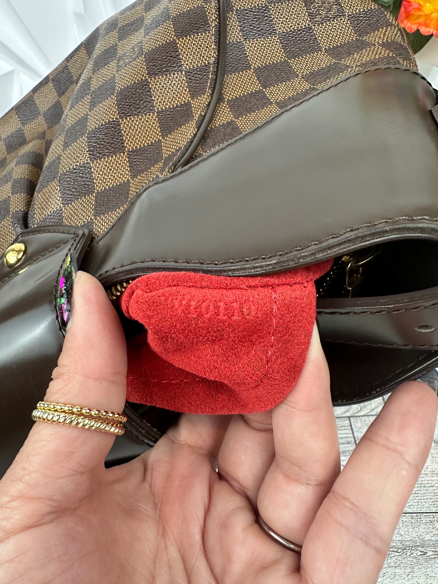Louis Vuitton Damier Ebene Sistina MM